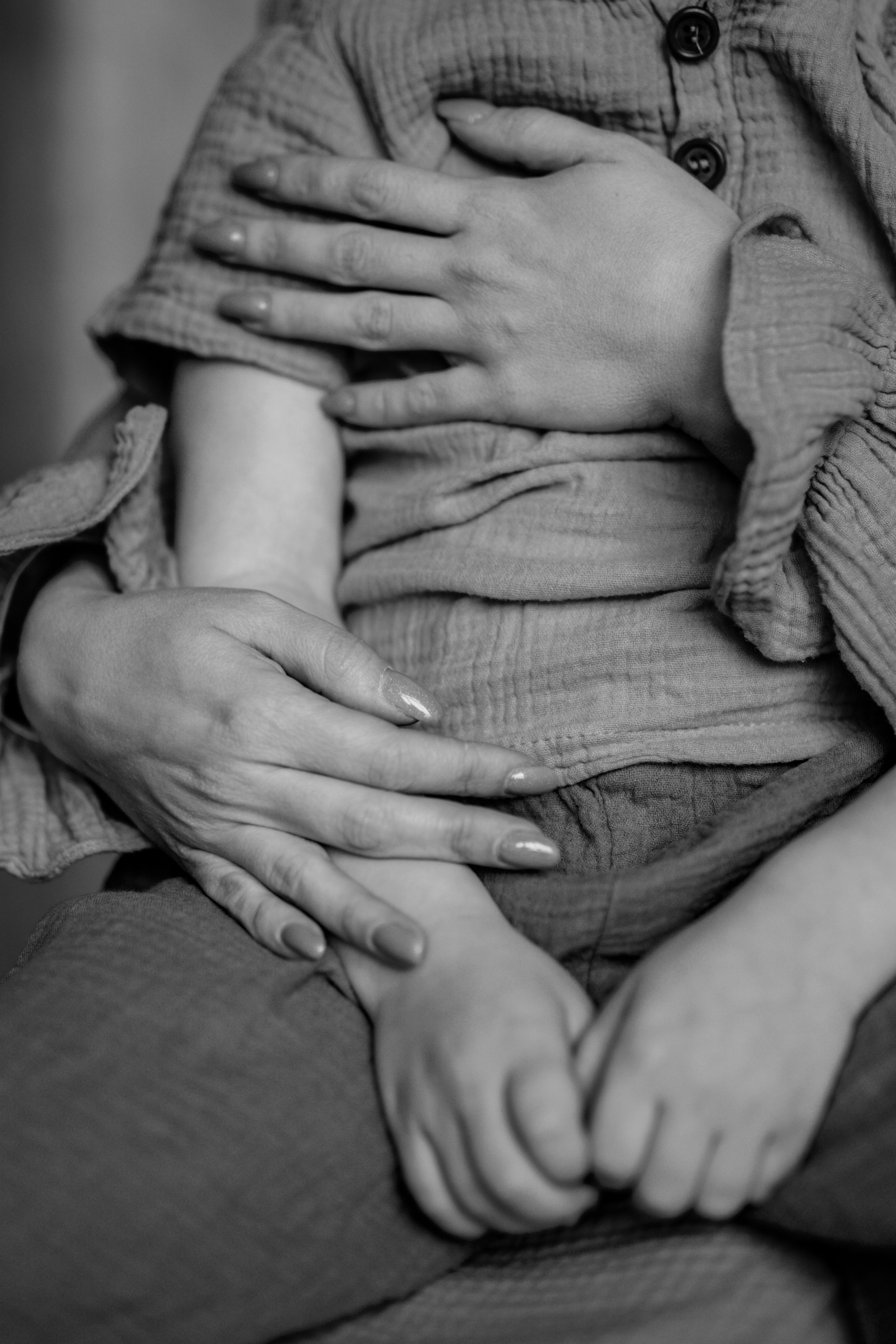 Татьяна и Миша в студии. Фотограф грудного вскармливания в Москве Екатерина