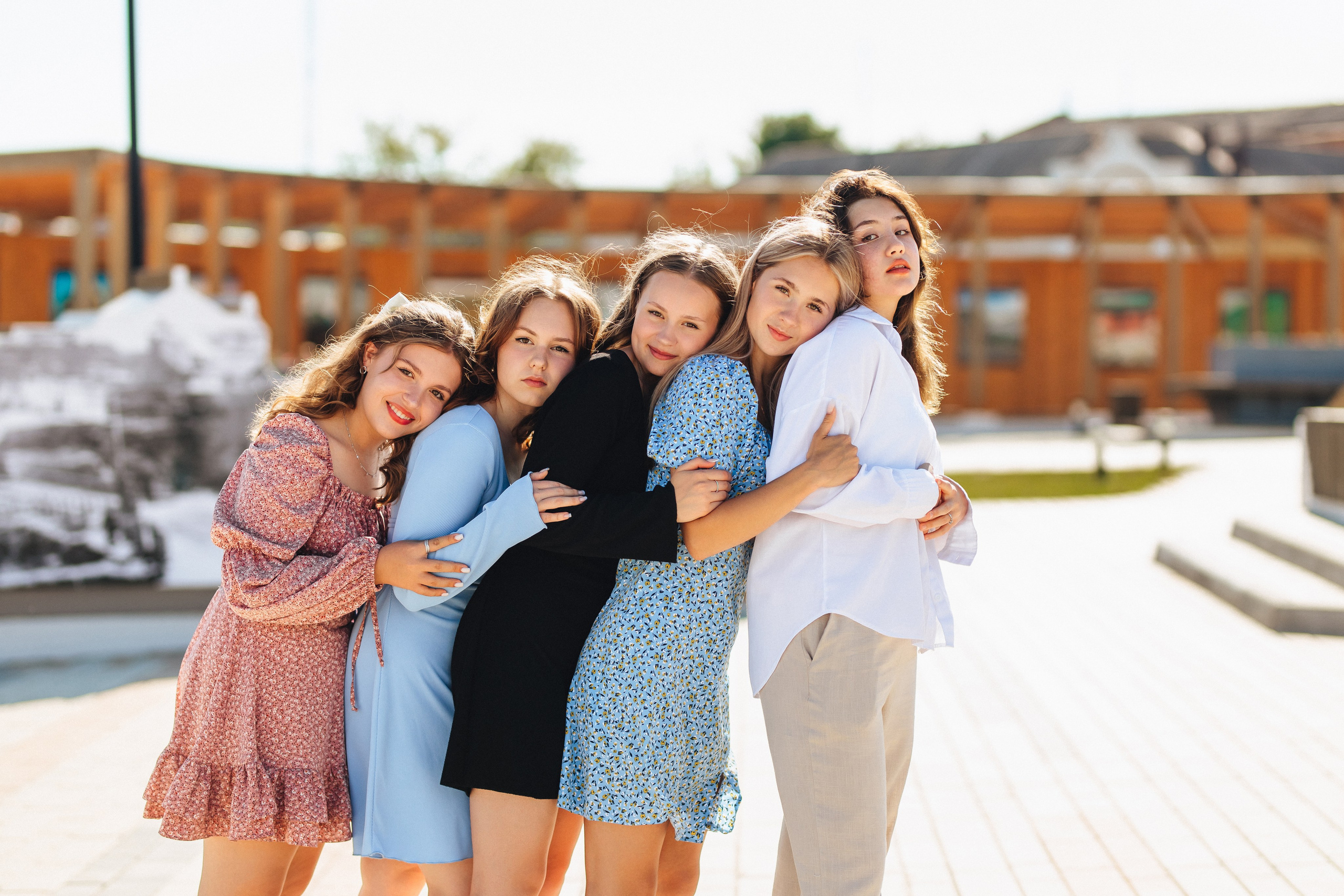 9 класс на площади. Свадебный и семейный фотограф в Туле и области Маша Костина