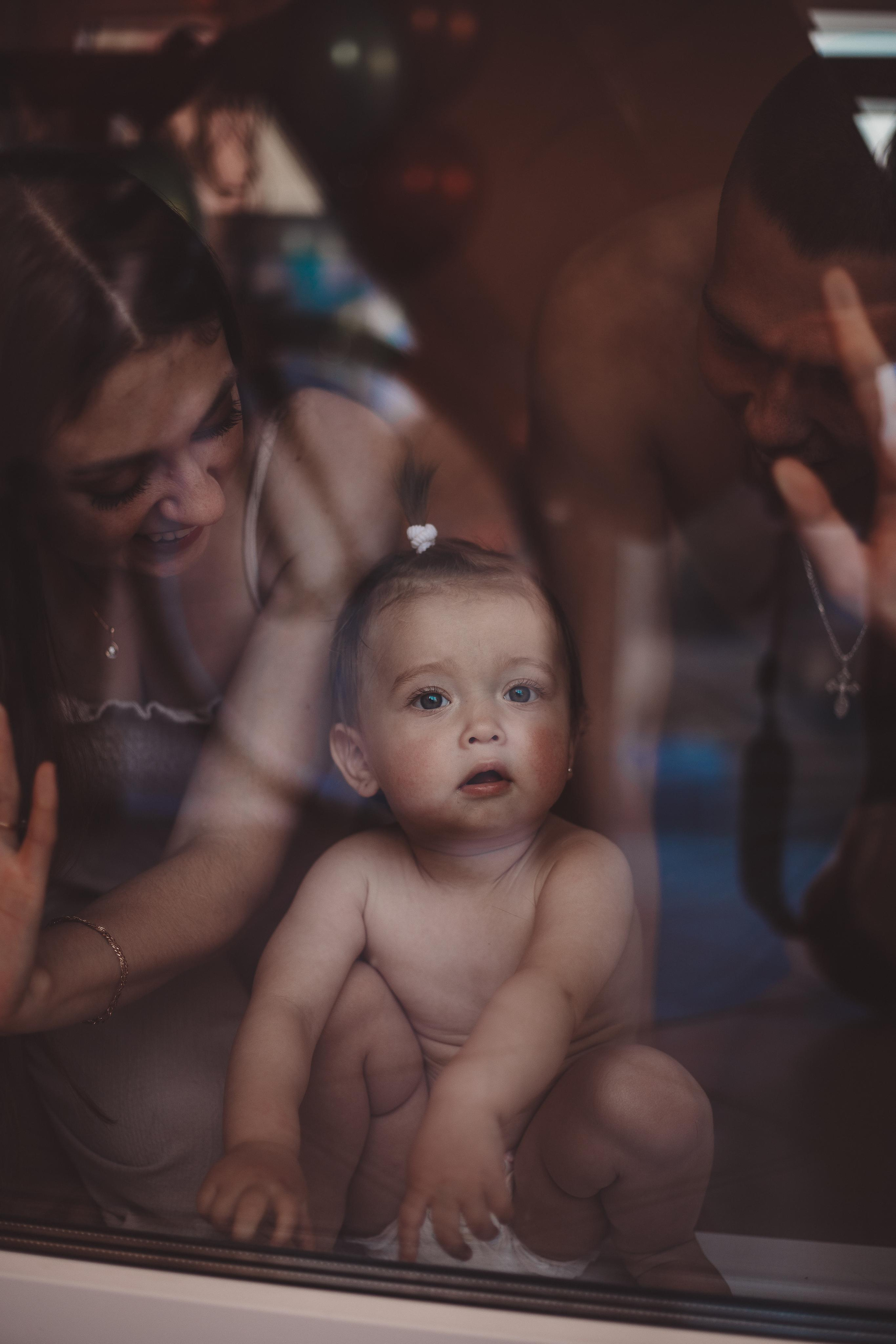 Домашняя фотосессия - 1 годик Злате. Семейный и женский фотограф Кемерово Мария Степ