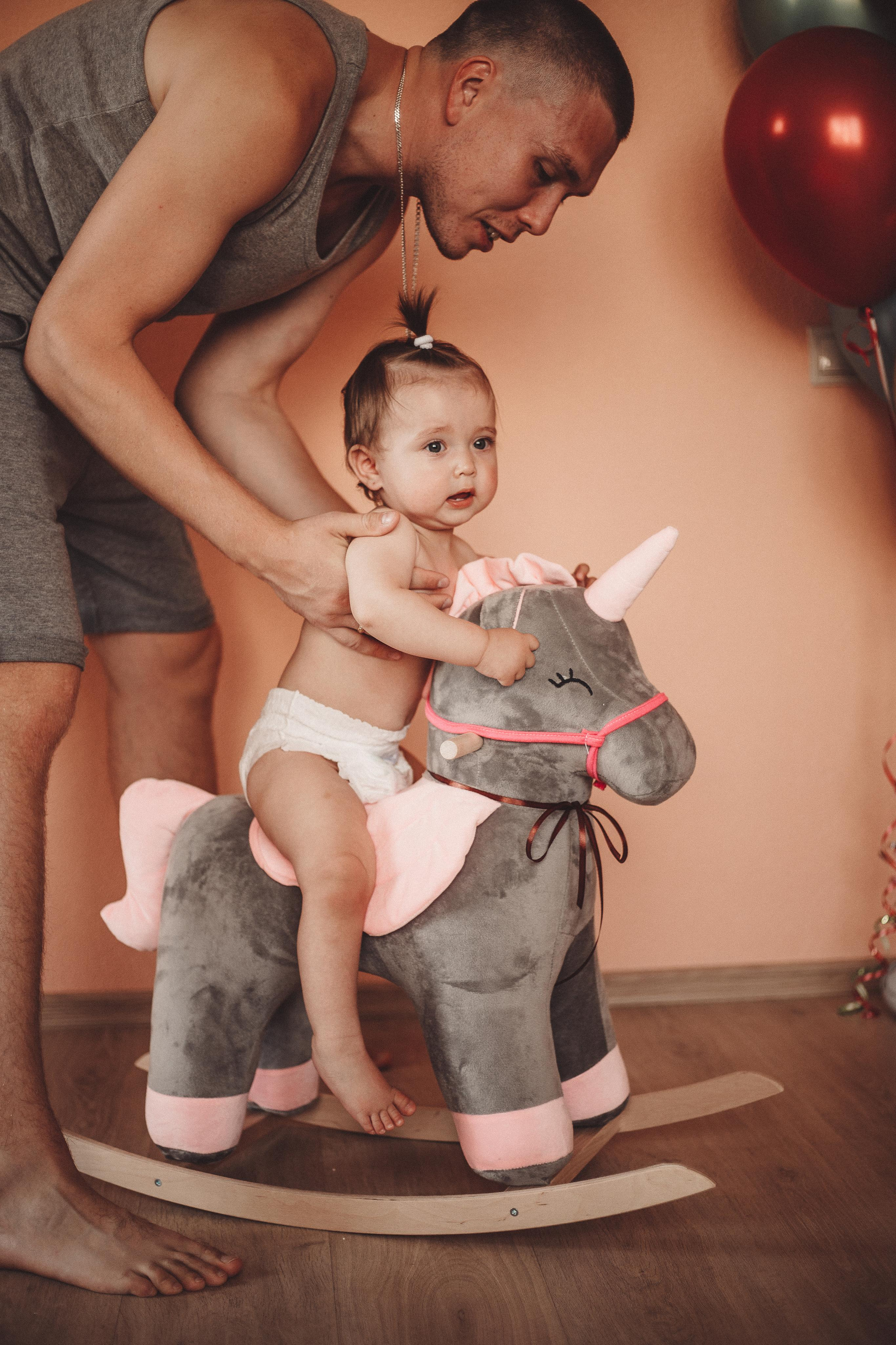 Домашняя фотосессия - 1 годик Злате. Семейный и женский фотограф Кемерово Мария Степ