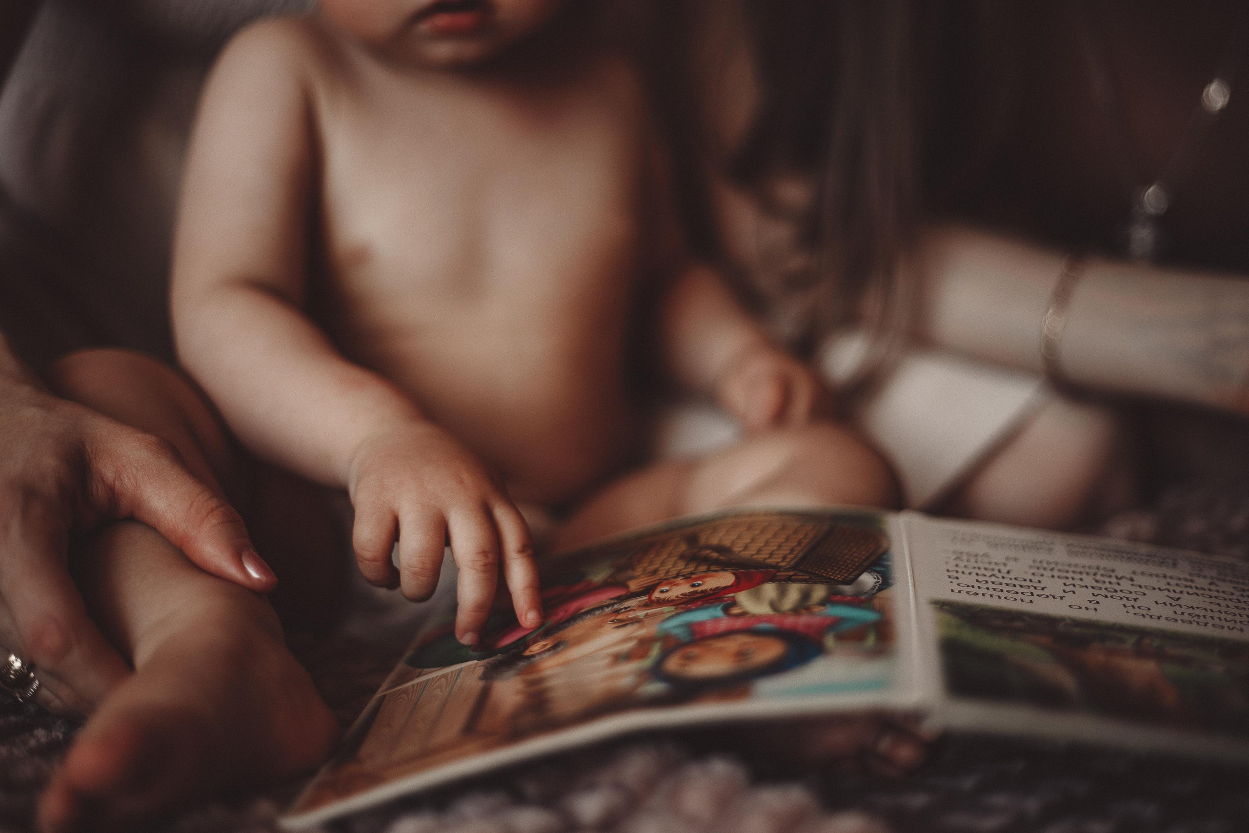 Домашняя фотосессия - 1 годик Злате. Семейный и женский фотограф Кемерово Мария Степ