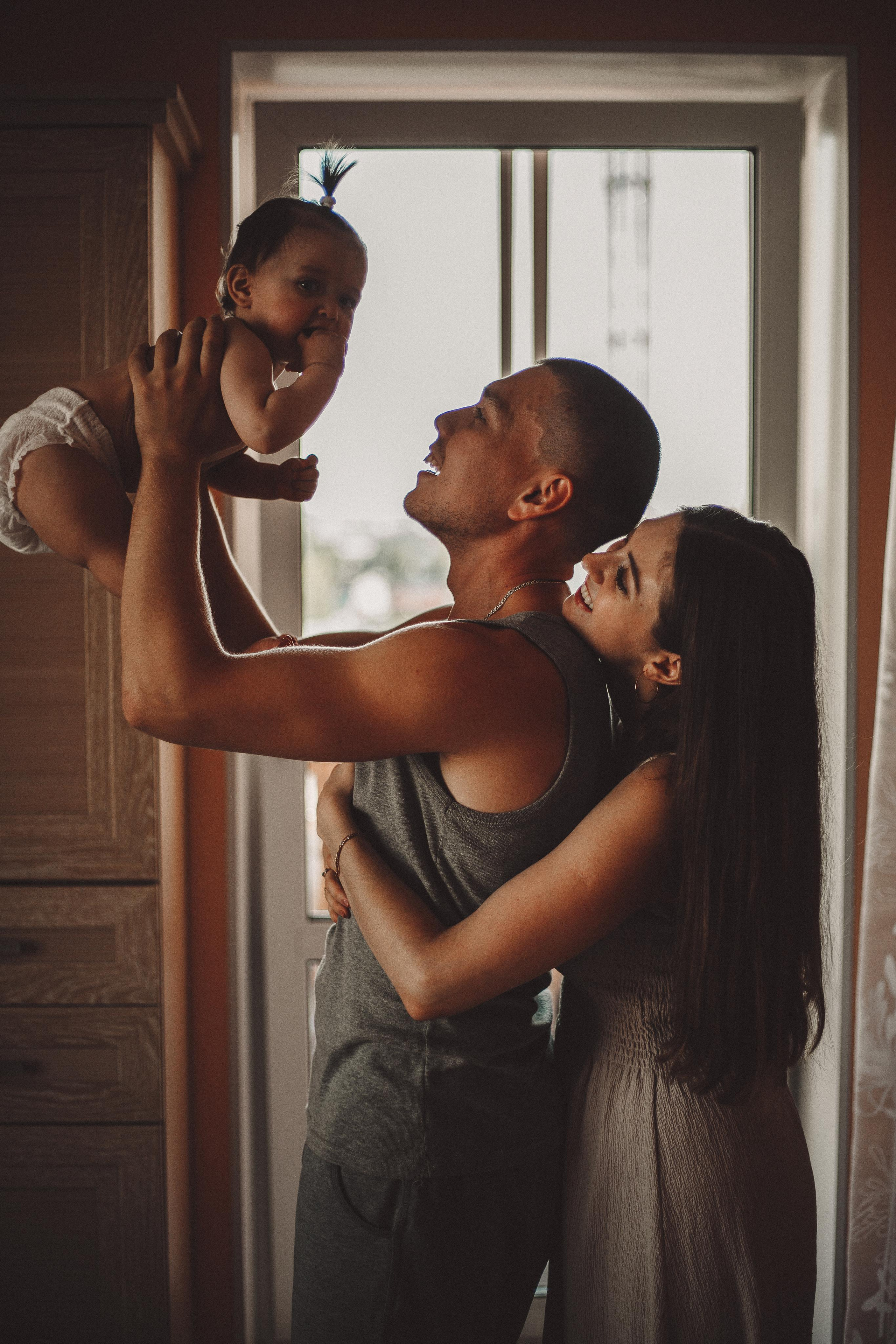Домашняя фотосессия - 1 годик Злате. Семейный и женский фотограф Кемерово Мария Степ