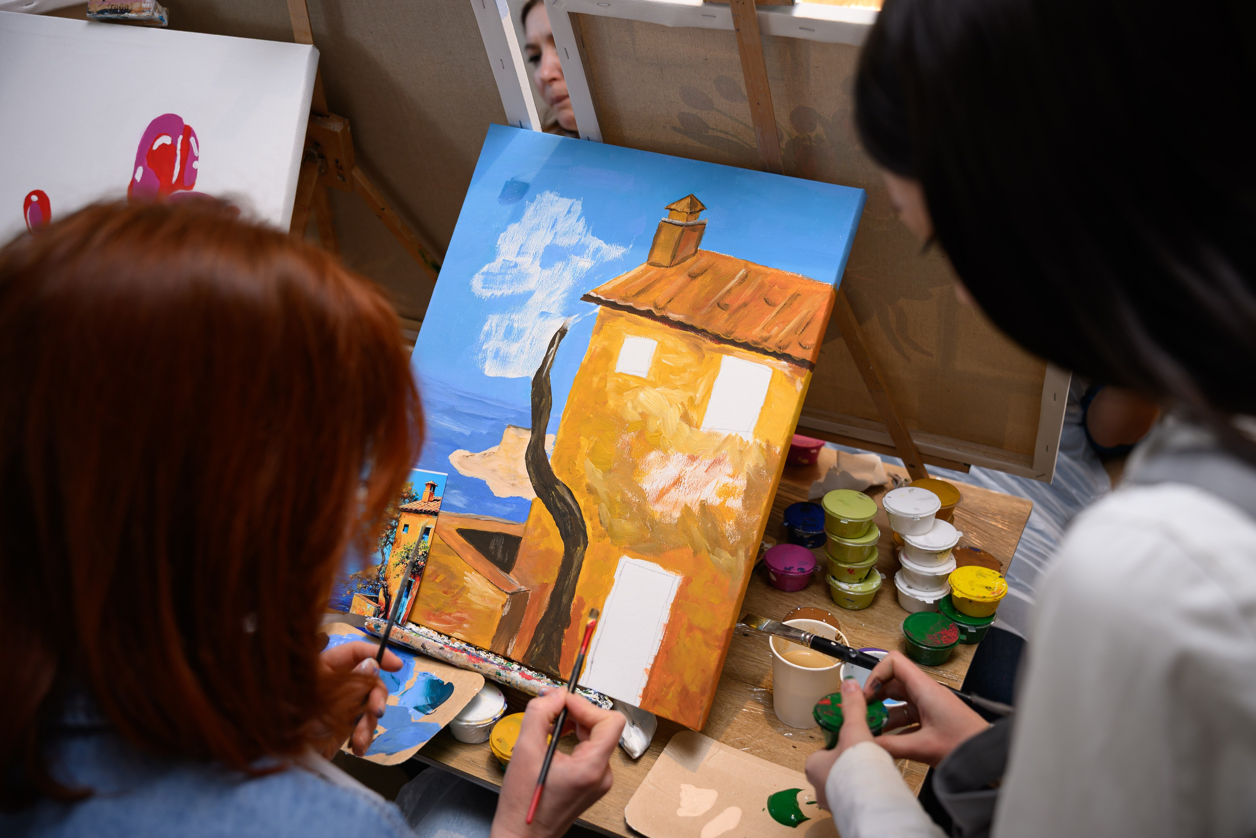 Съемка творческой встречи в Казанском ресторане