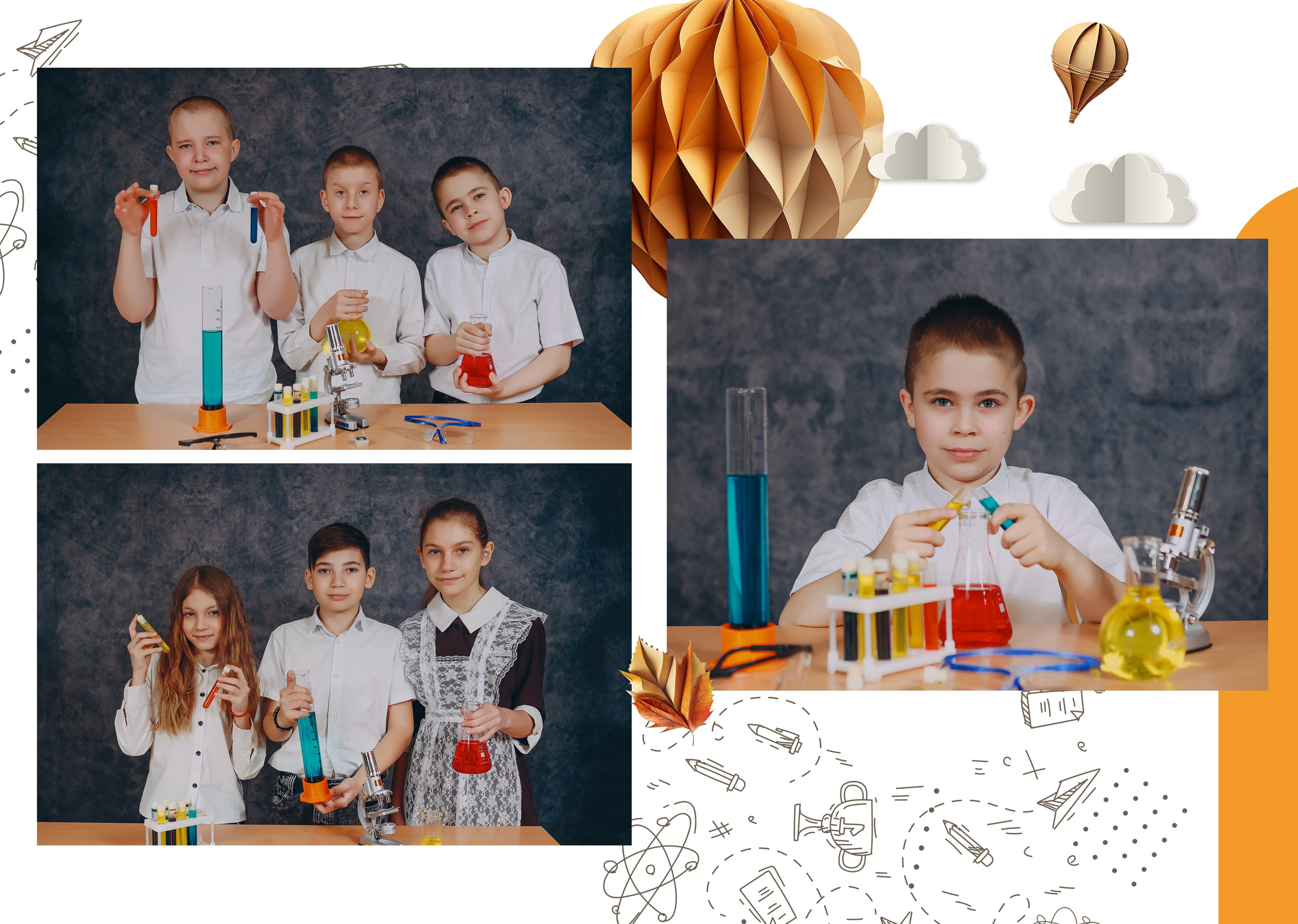 4 класс 10 разворотов. Яковлева Екатерина. Школьный и семейный фотограф