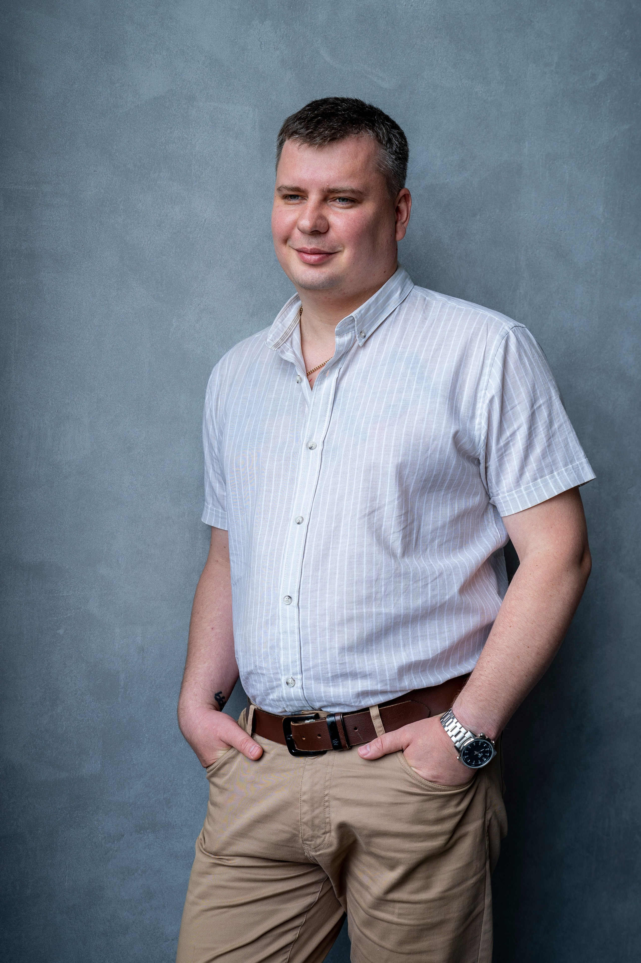 Игорь деловой портрет. Фотограф Маргарита Слободянина в Хабаровске