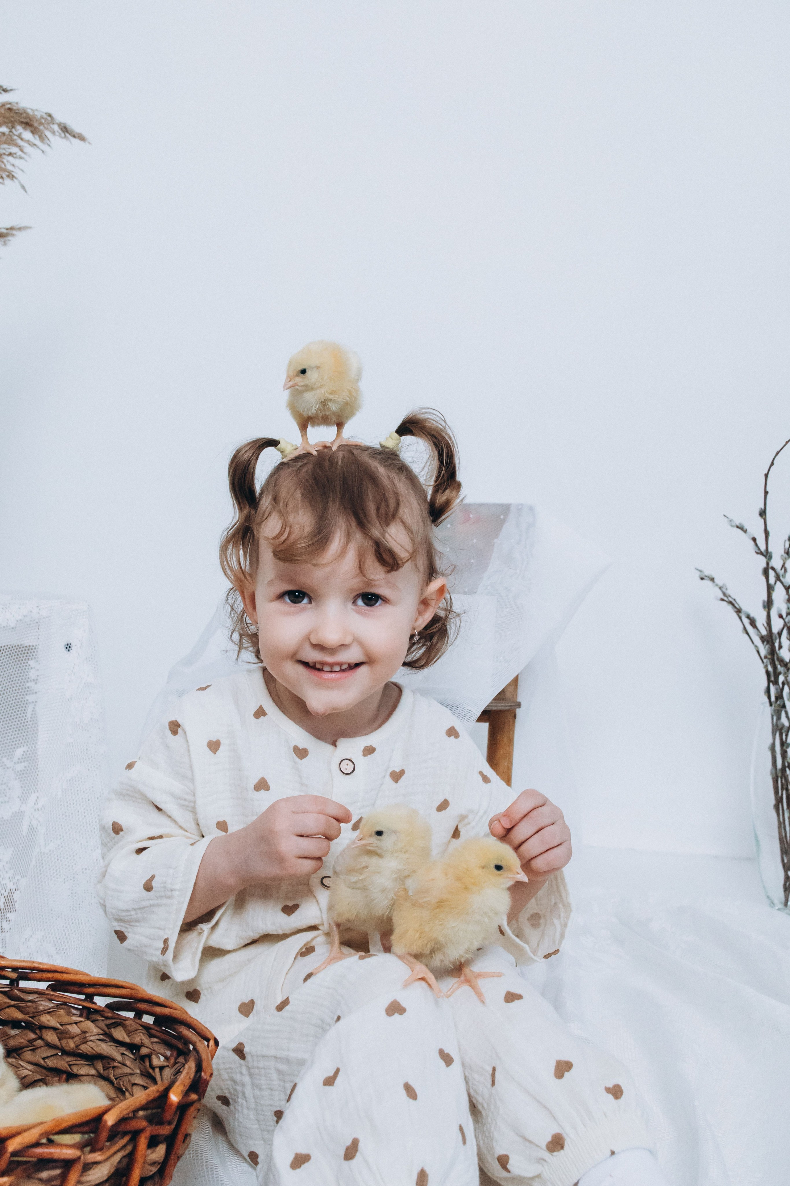 С цыплятами. Семейный фотограф Нижневартовск Тюмень Ефимова Ирина