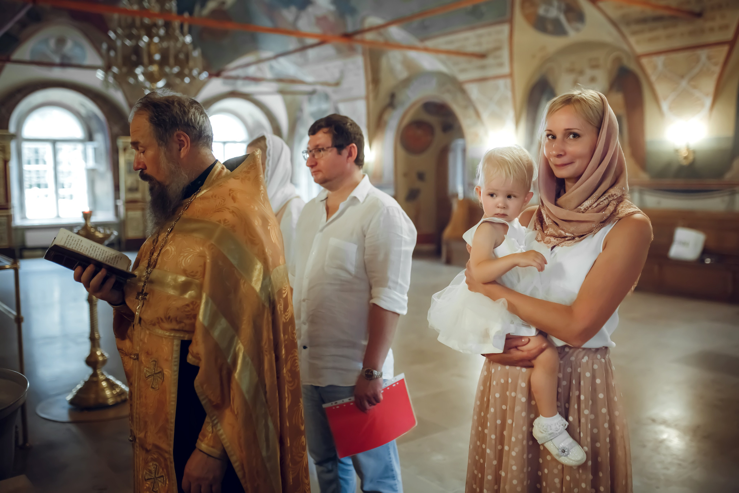 Крещение Яны. Фотограф на Крещение, семейный фотограф в Москве