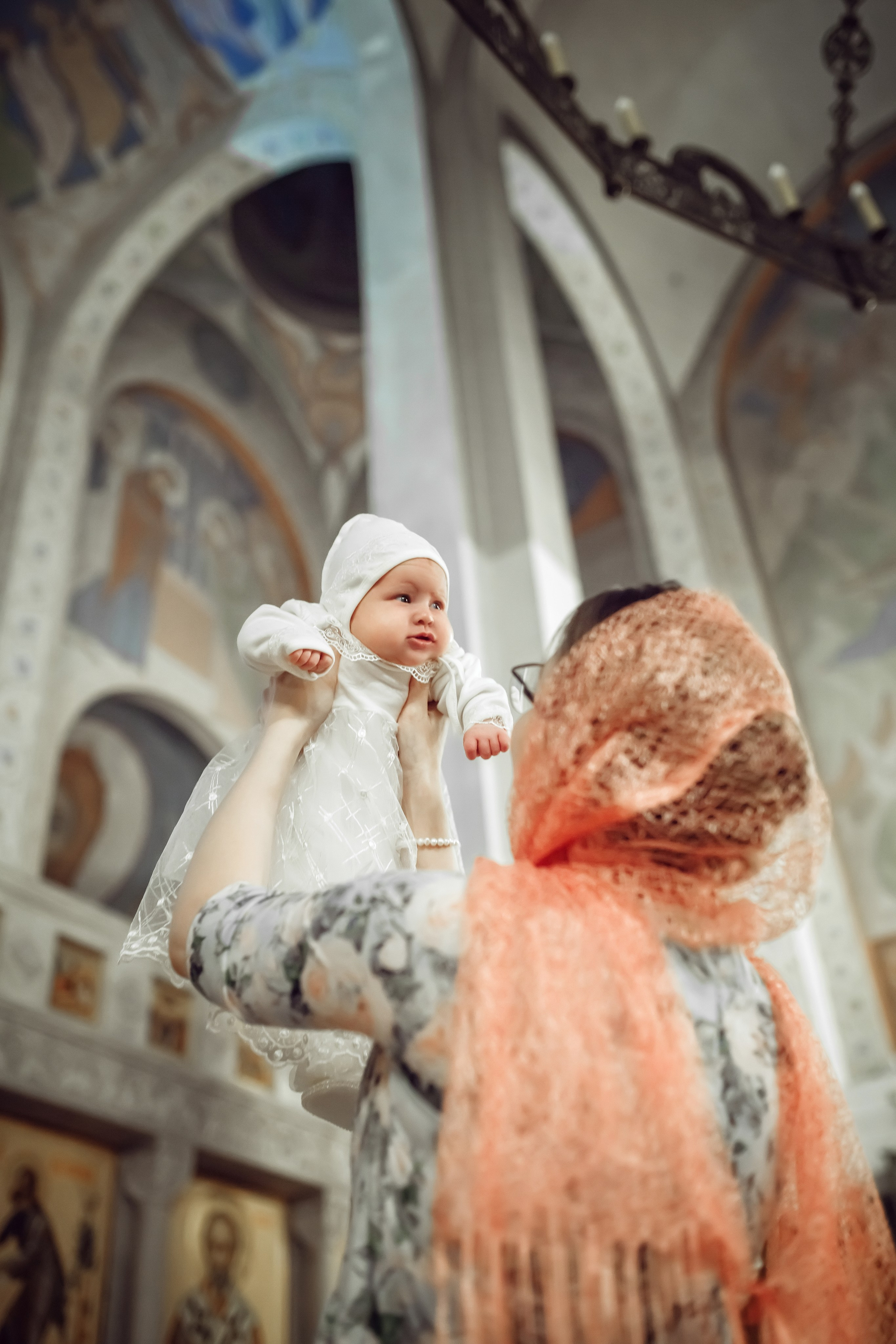 Крещение Анны. Фотограф на Крещение, семейный фотограф в Москве