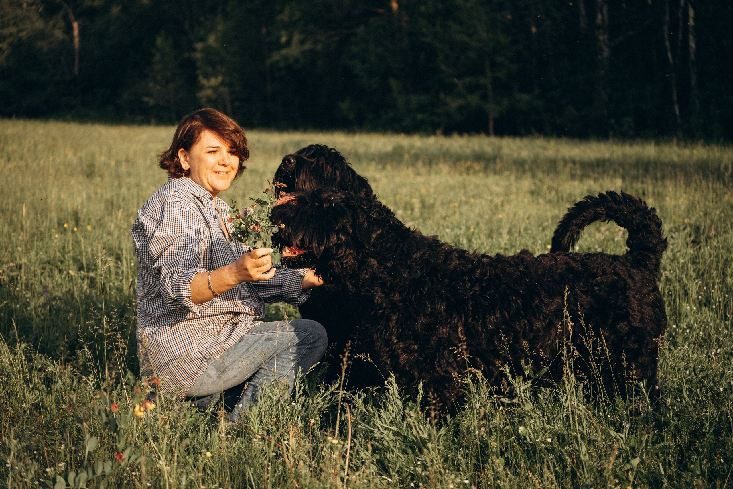 Лариса, Кира и Грэйс. Фотограф-анималист Анастасия Большакова