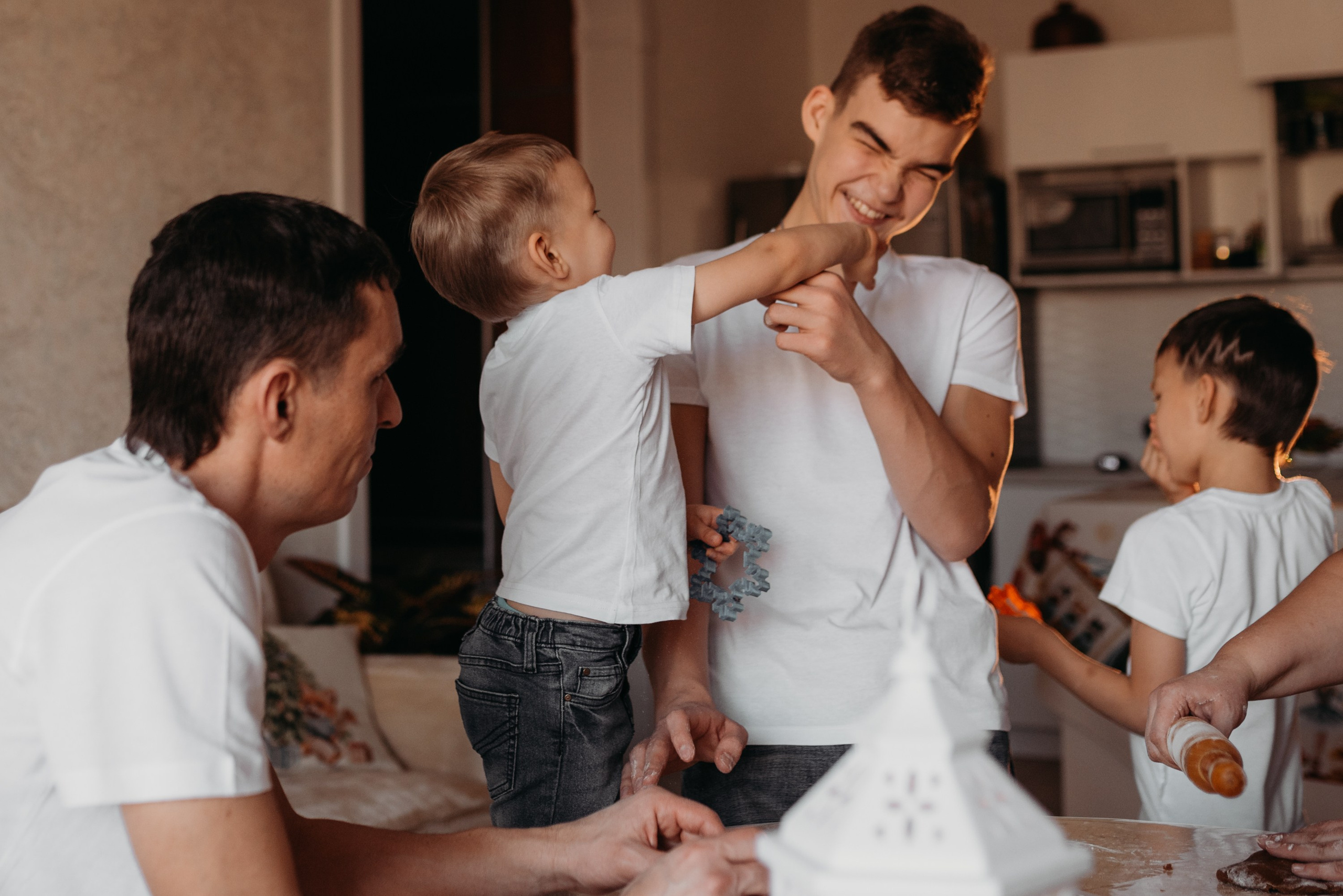 Юлия, Алексей, Тихон, Трофим и Потап. Семейный и детский фотограф в Новосибирске и Краснообске — Анна Ким