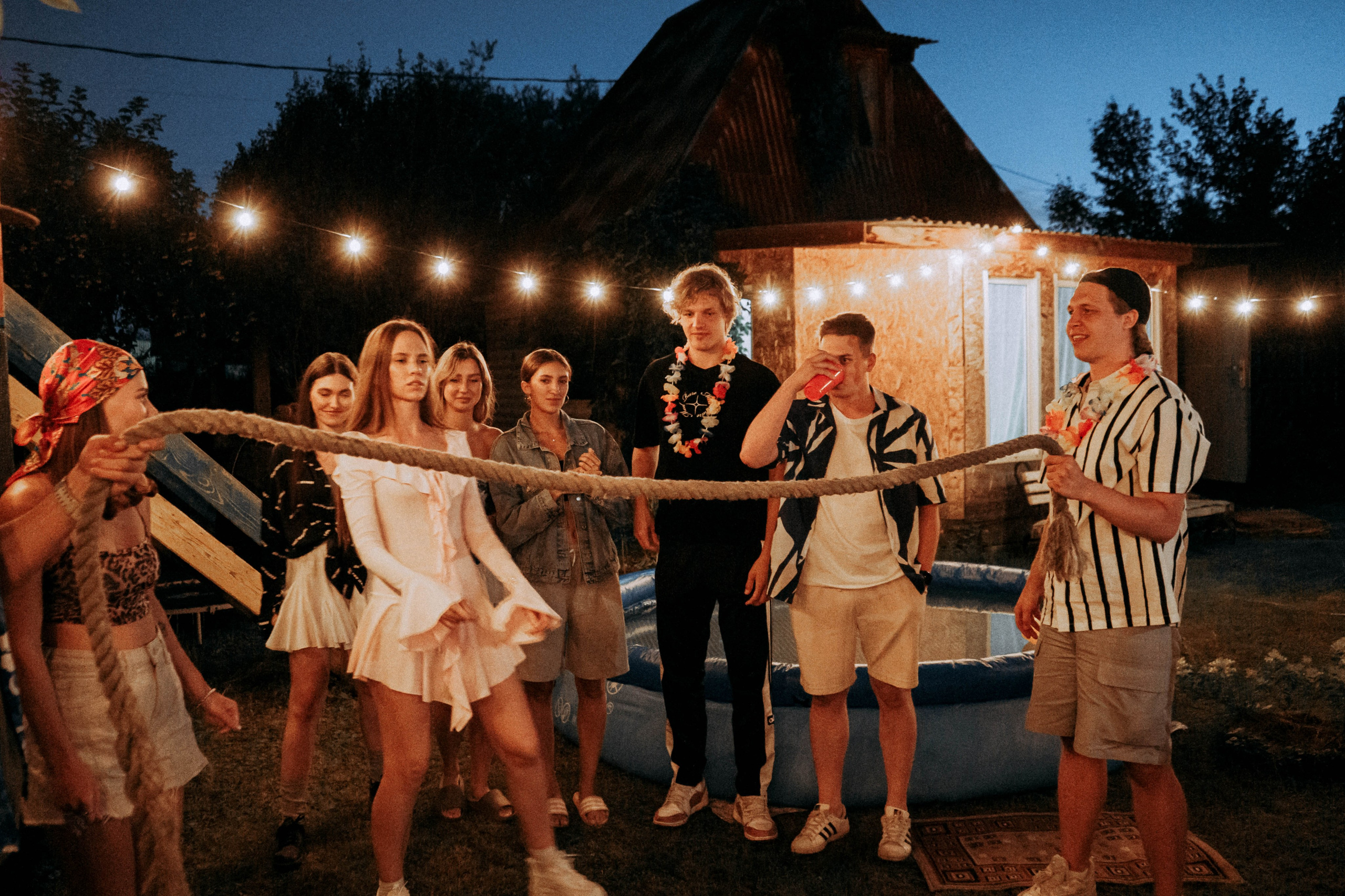 Гавайская вечеринка. Кир Анисин. Режиссер & фотограф