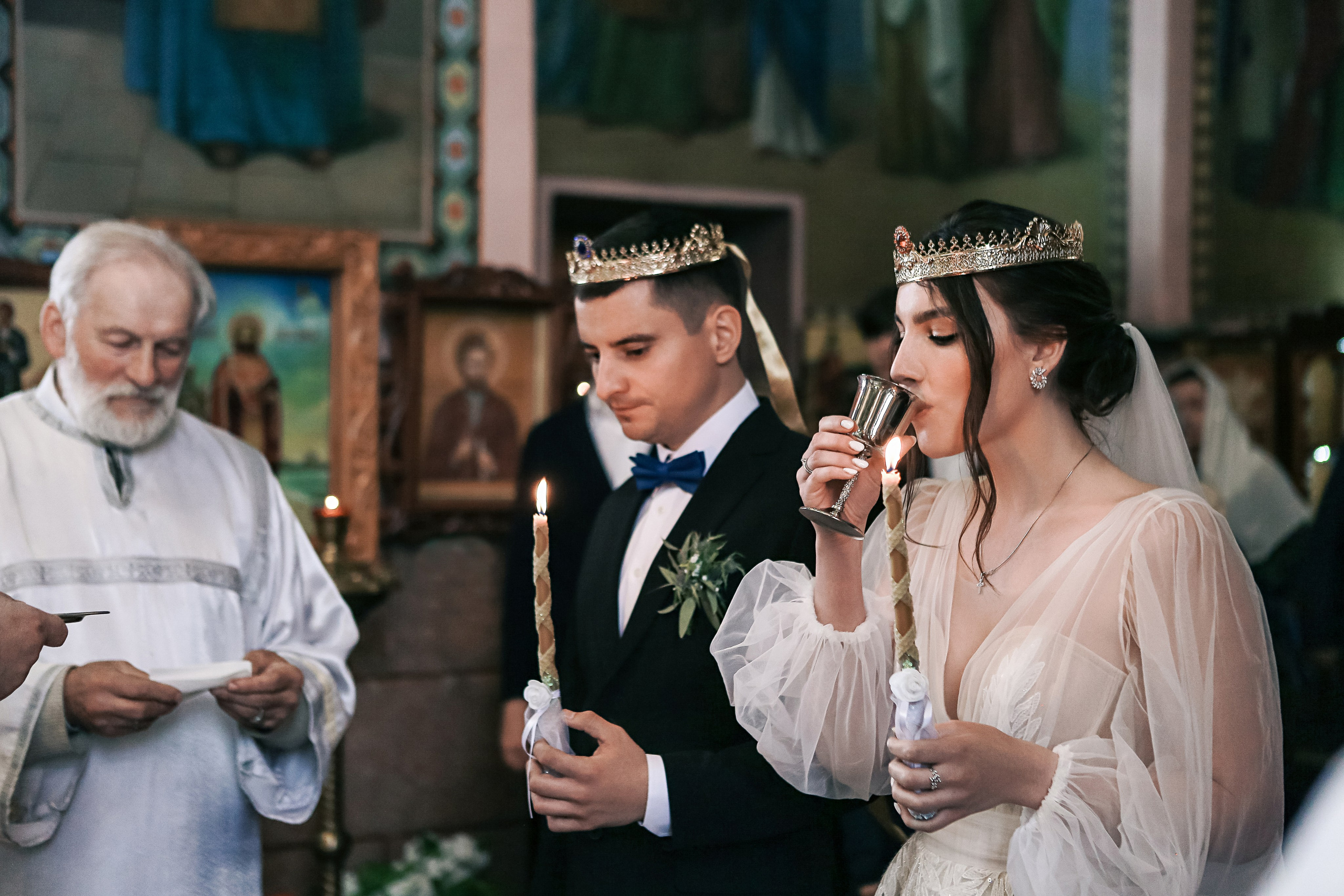 Свадебная фотосессия и венчание в Евпатории. Фотограф в Краснодаре и в Евпатории Дарья Белоущенко