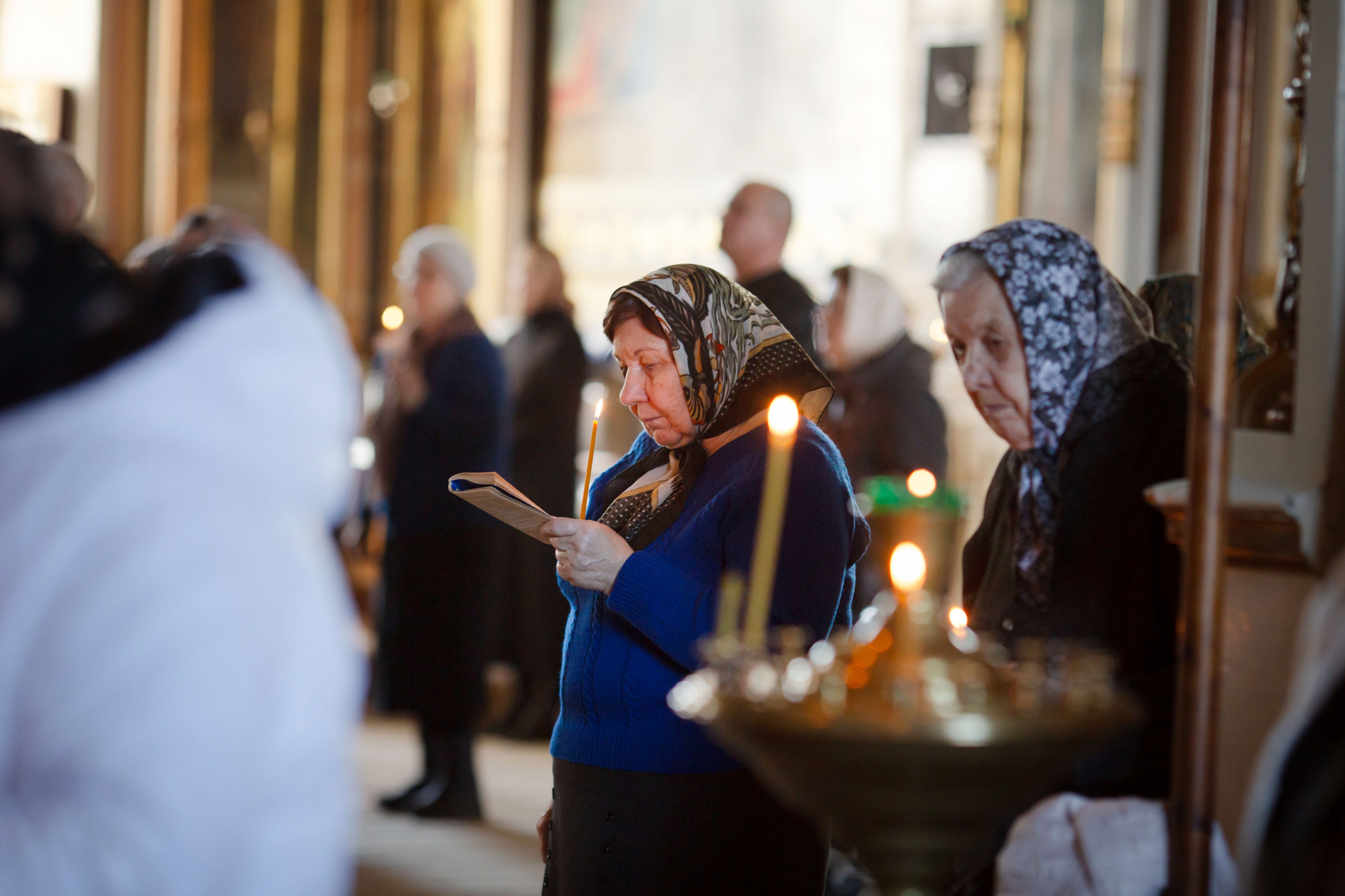 Великий канон свт. Андрея Критского Воскресенский храм с Ашитково. Семейный и детский фотограф Анна Петракова