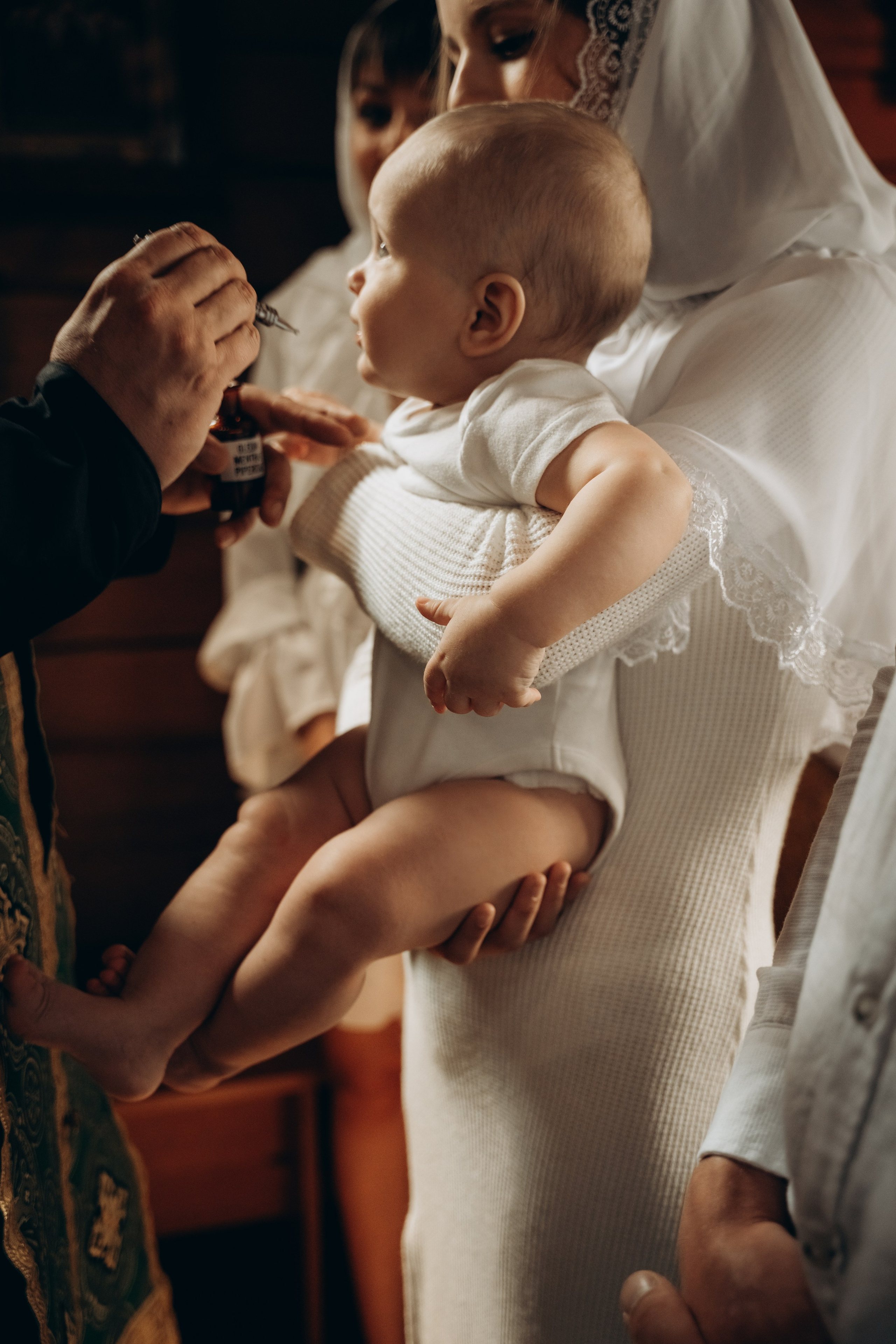 Крещение Егорки. Фотограф Мария Миллс | Минск