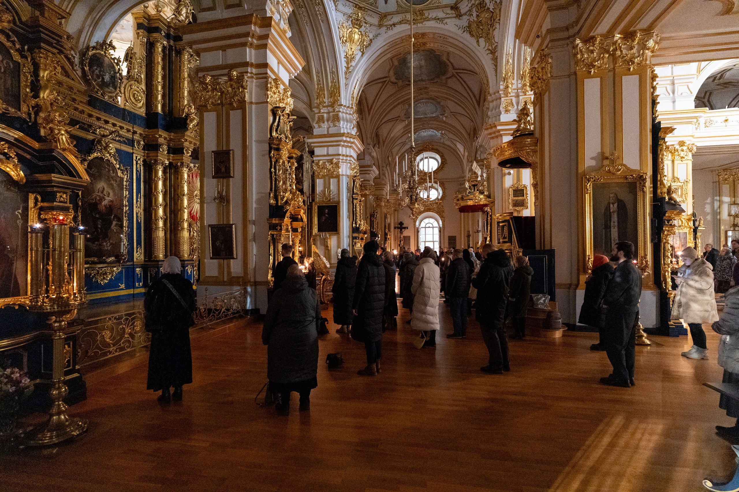 Великое повечерие с чтением Великого покаянного канона преп. Андрея Критского. НИКОЛО-БОГОЯВЛЕНСКИЙ МОРСКОЙ СОБОР