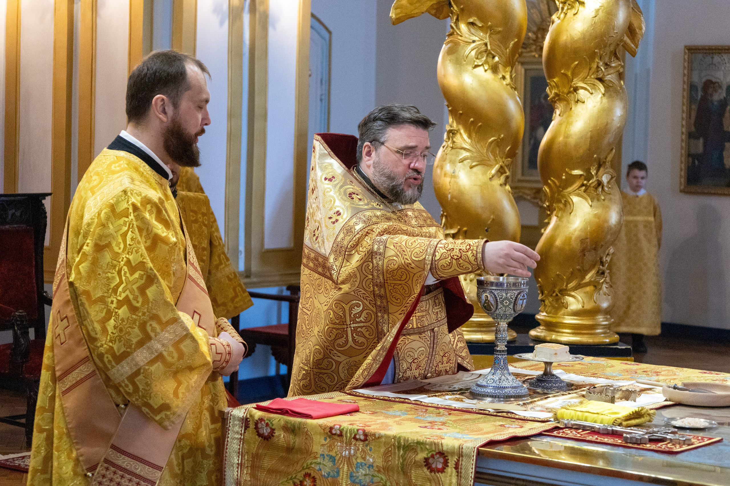 НЕДЕЛЯ 3-Я ПО ПЯТИДЕСЯТНИЦЕ. ВСЕХ СВЯТЫХ САНКТ-ПЕТЕРБУРГСКОЙ МИТРОПОЛИИ. НИКОЛО-БОГОЯВЛЕНСКИЙ МОРСКОЙ СОБОР