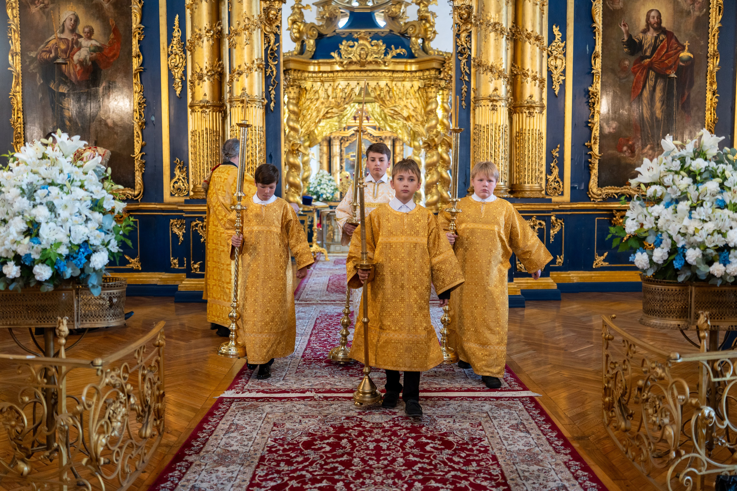 Неделя 8-я по Пятидесятнице. Память святых отцов шести Вселенских Соборов. НИКОЛО-БОГОЯВЛЕНСКИЙ МОРСКОЙ СОБОР
