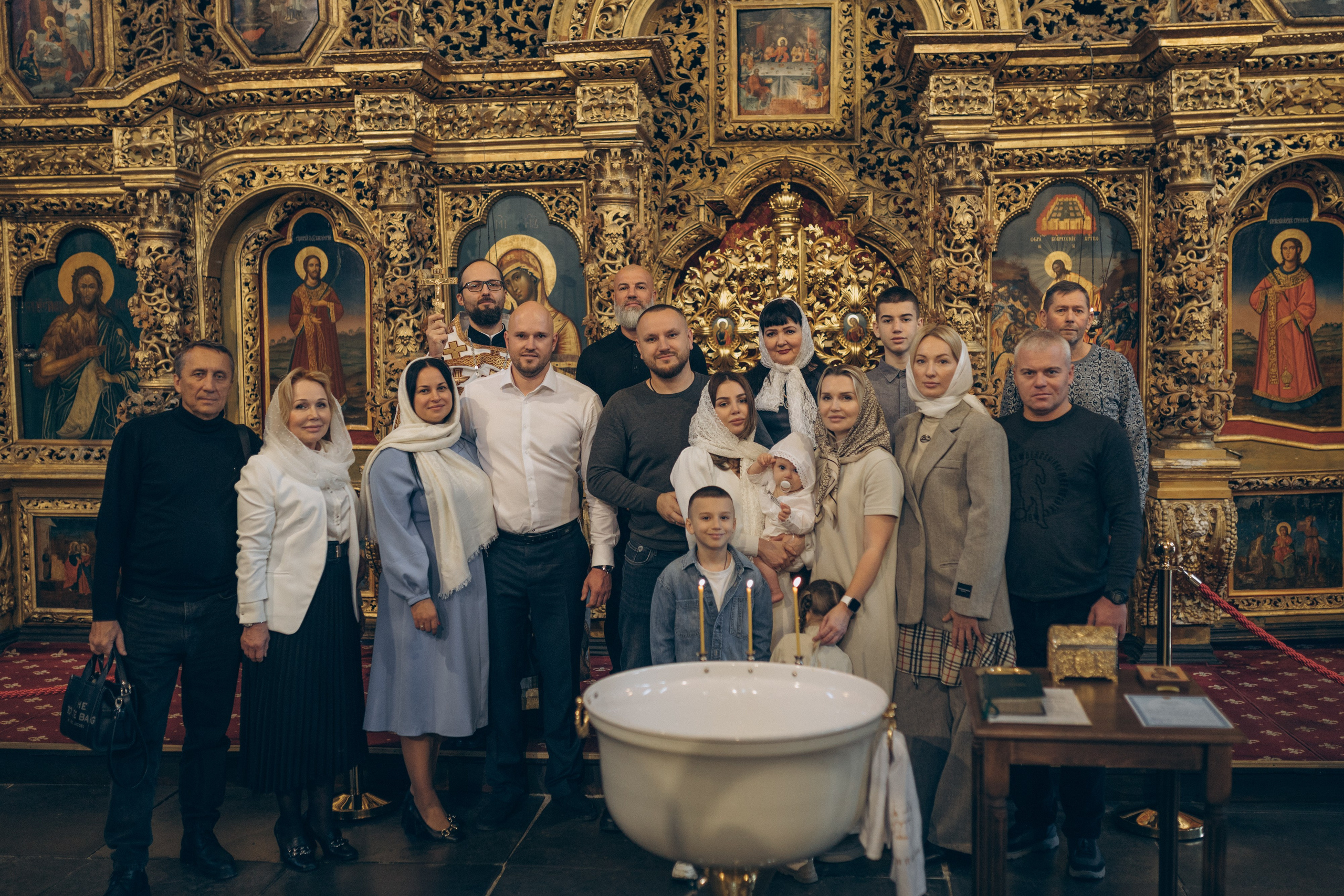 Крещение Марии. Семейный фотограф и фотограф на роды в Ростове-на-Дону Мухина Виктория