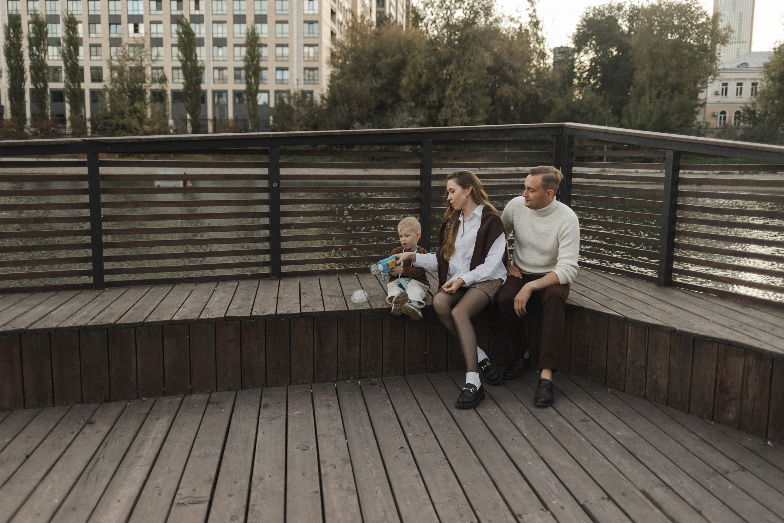 Илья, Марина и Максим. Семейный фотограф в Москве