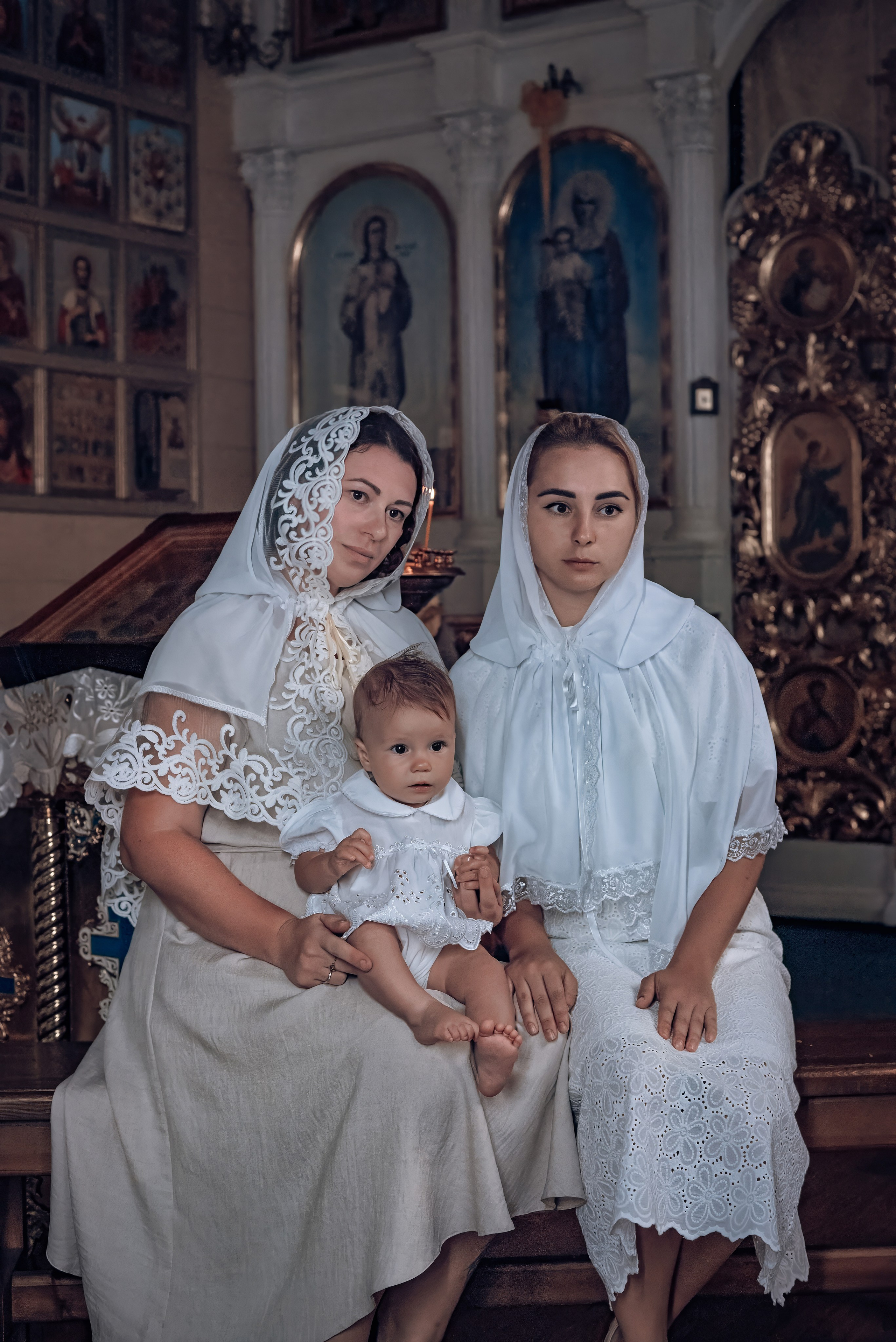 Съемка таинства крещения в храме Николая Чудотворца Красноярск. Фотографы крещения/венчания  Красноярск Татьяна и Вячеслав Переваловы