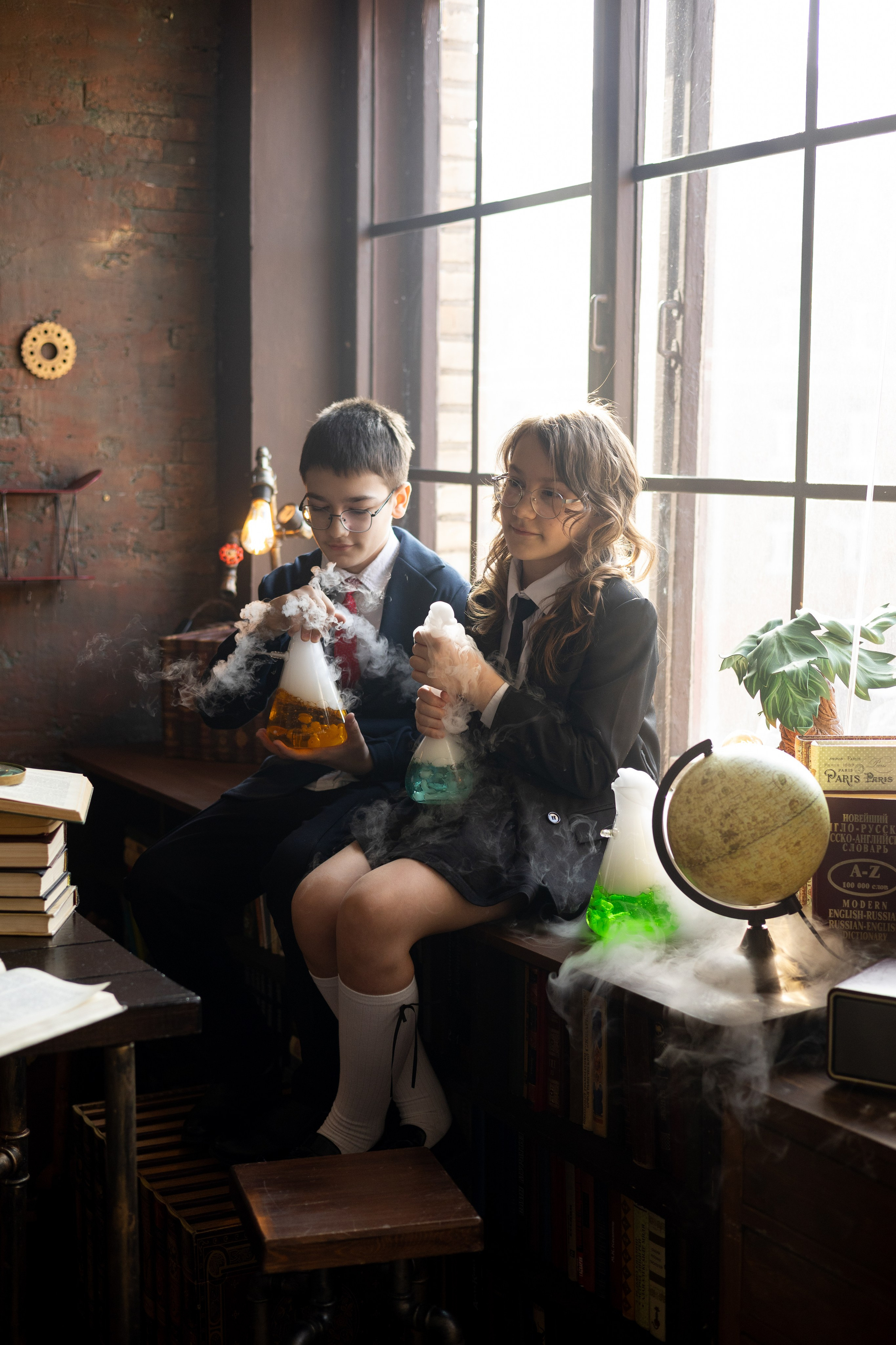 Фотосессия в лаборатории. Семейный фотограф в Москве Марина Петра