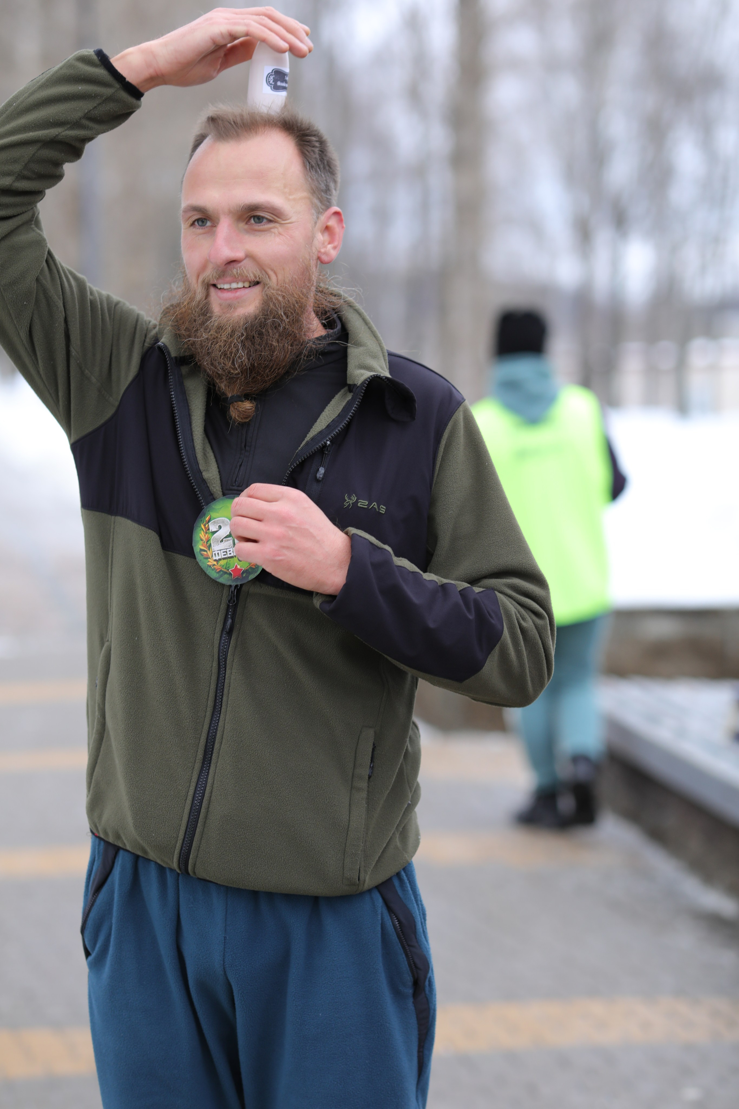 5 вёрст Сестрорецкий парк, г. Клин, 24 февраля 2024 г. Фотограф Сергей Ловкий
