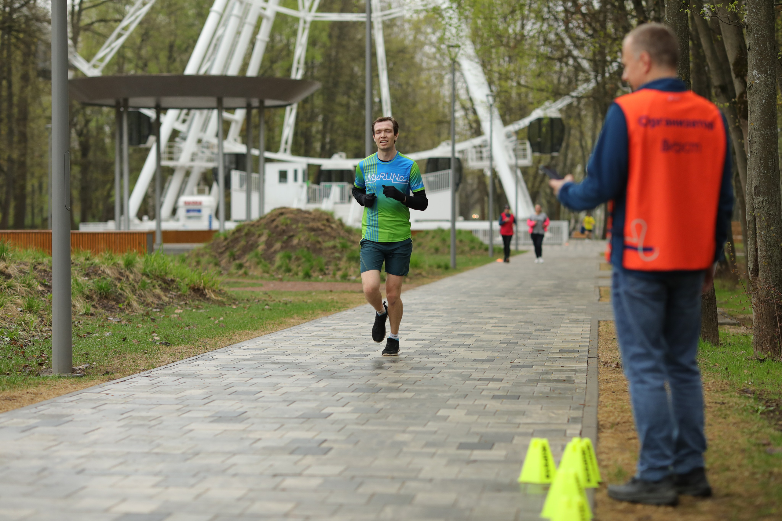 100 забег 5 вёрст Химки. Фотограф Сергей Ловкий