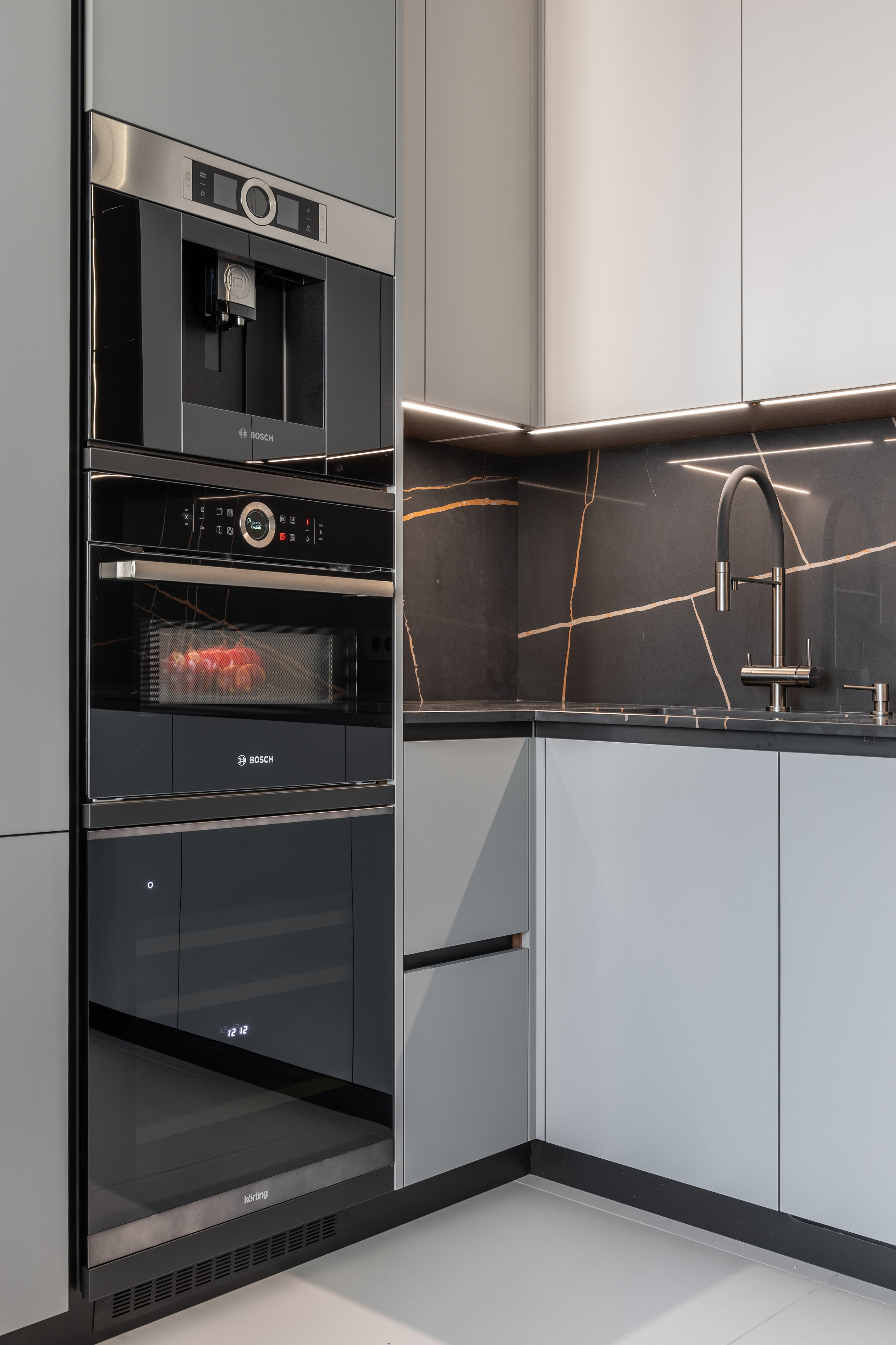 Дизайнерские апартаменты в ЖК «Поклонная 9». Veselinskiy| Интерьерный фотограф | Москва