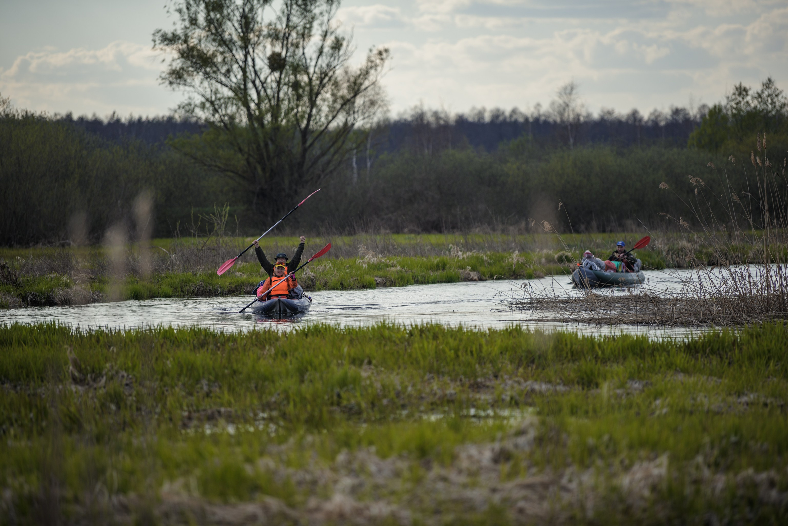 Водный поход 1-й кс по реке Случь. Репортажный фотограф Владимир Беляй