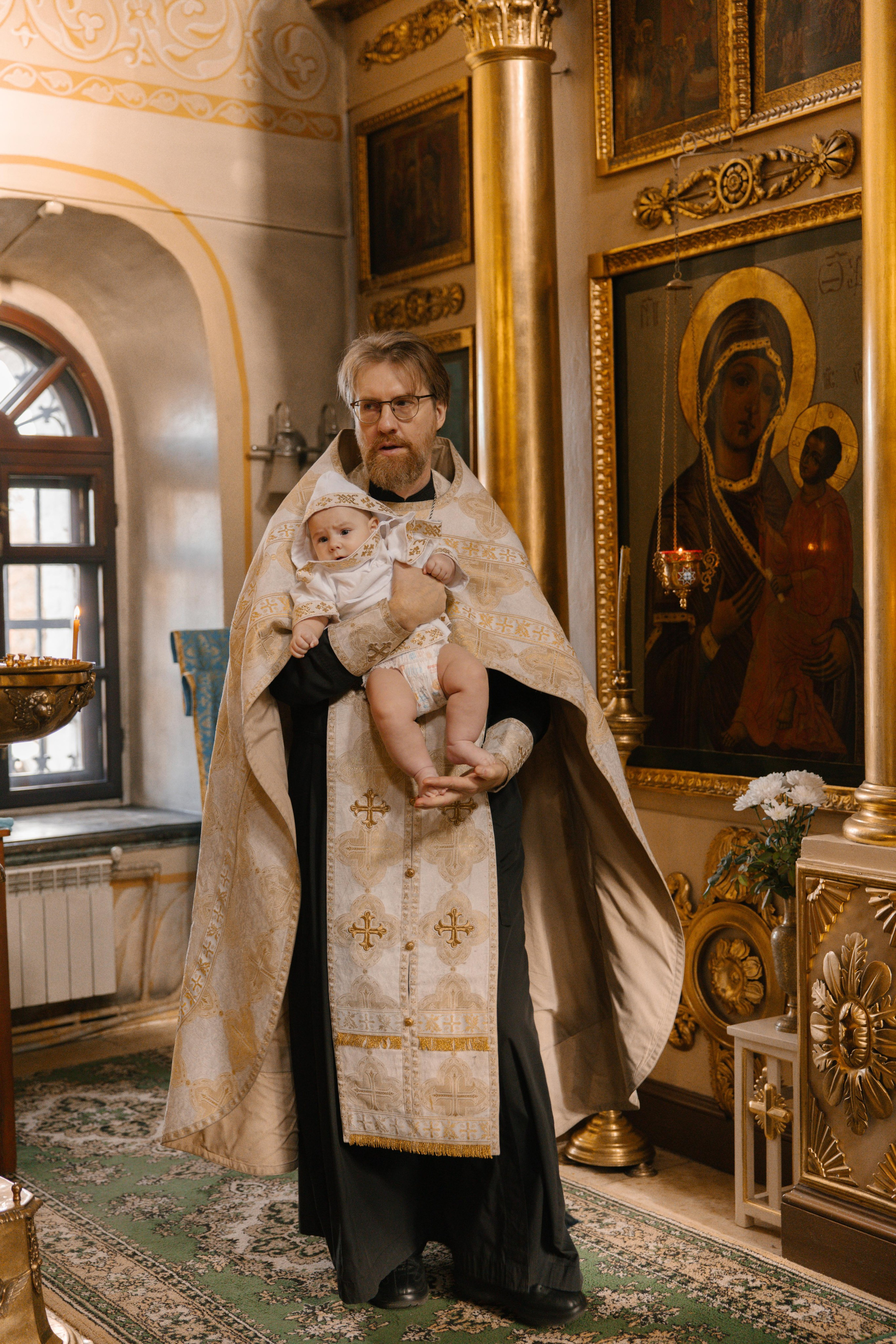 Таинство Крещение Артёма. Фотограф Сотникова Вероника