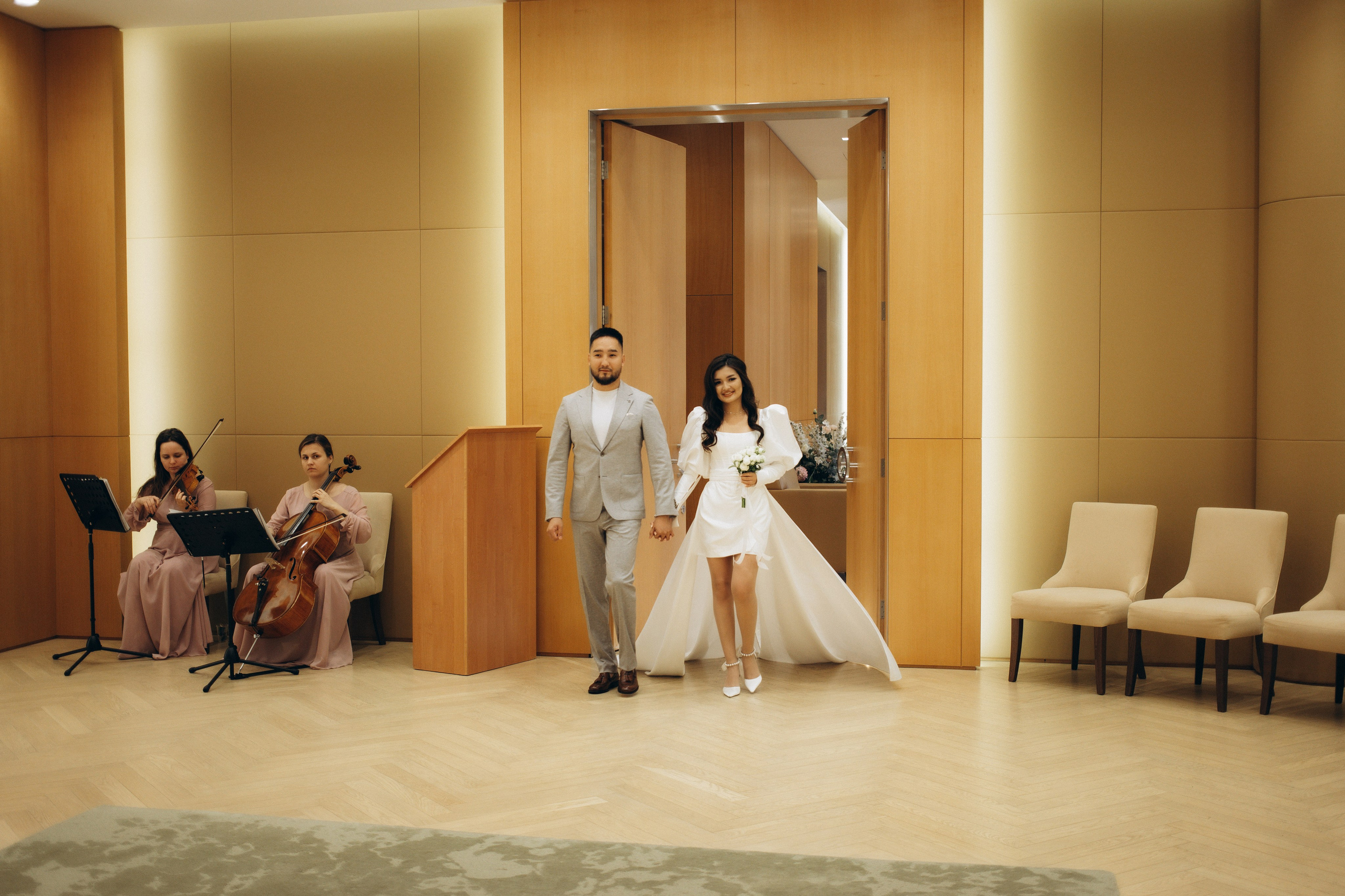 Ринат и Мадина роспись в Барвихе. Портретный и свадебный фотограф в Астрахани Сабира Аубекерова