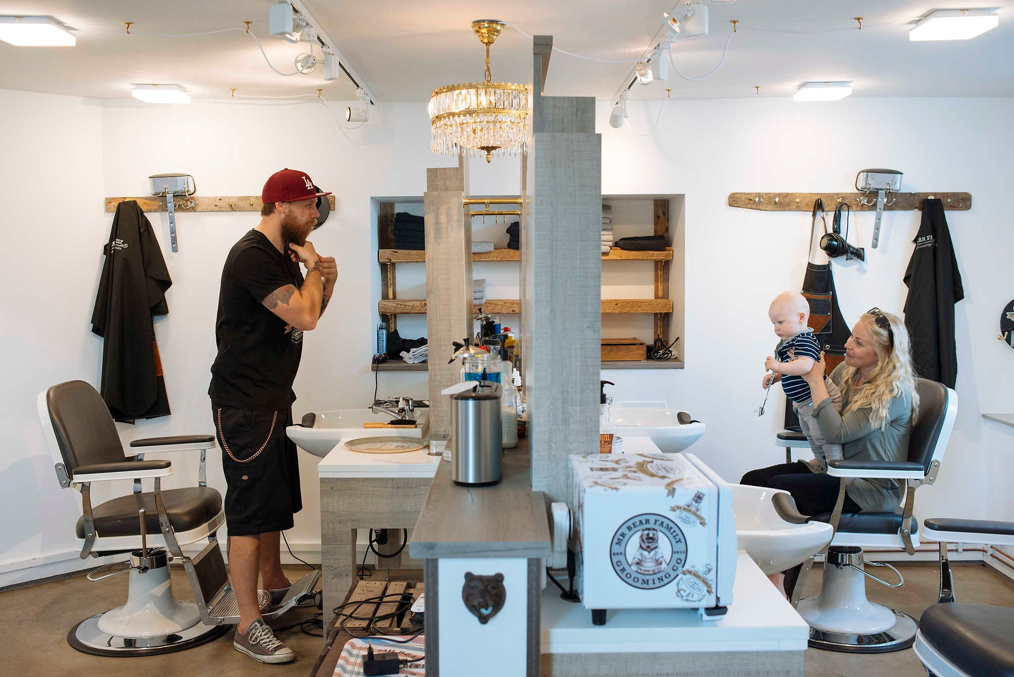 Портрет владельца бизнеса в Швеции. Съемка для рекламной компании Paypal.