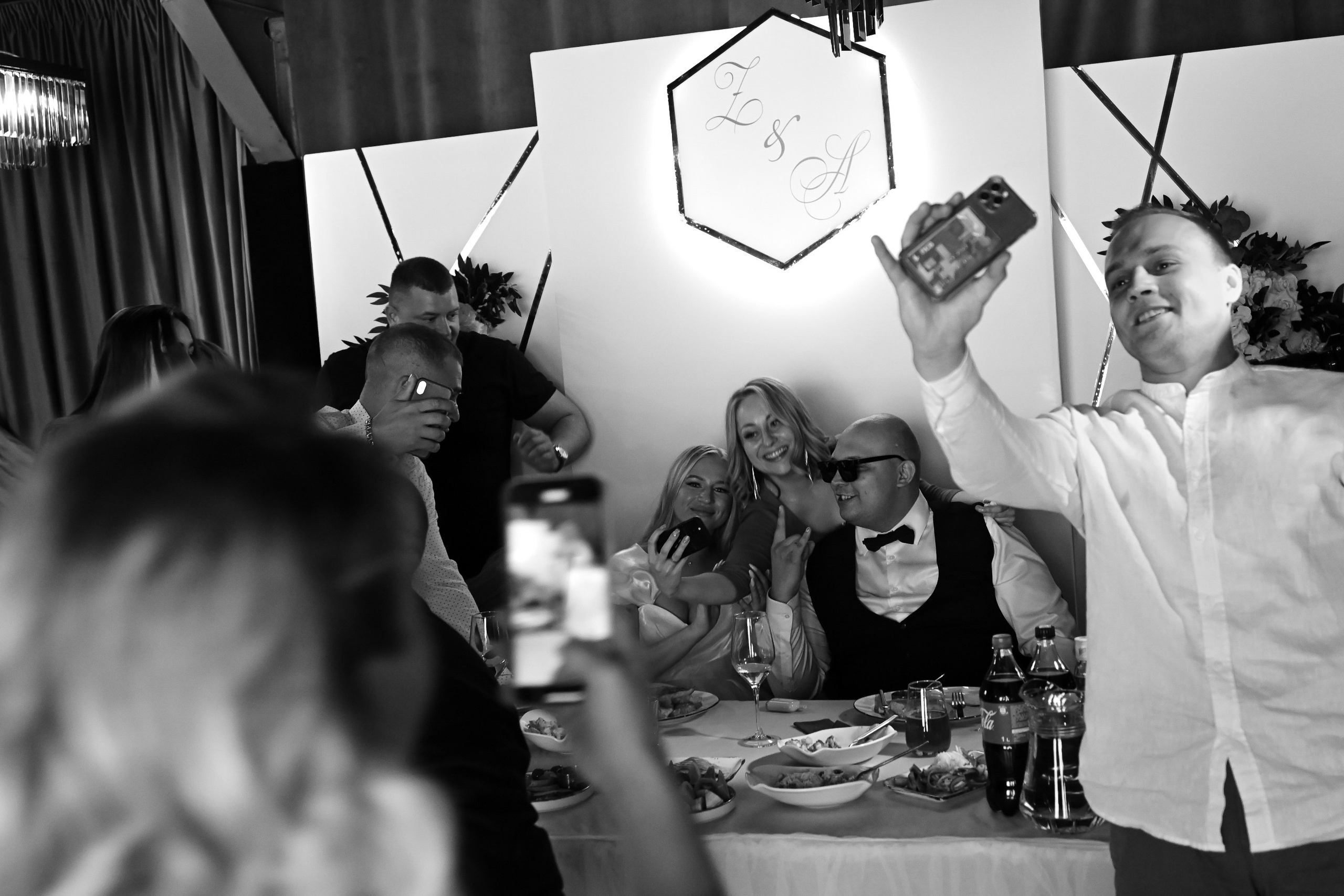 Black and white film. <3