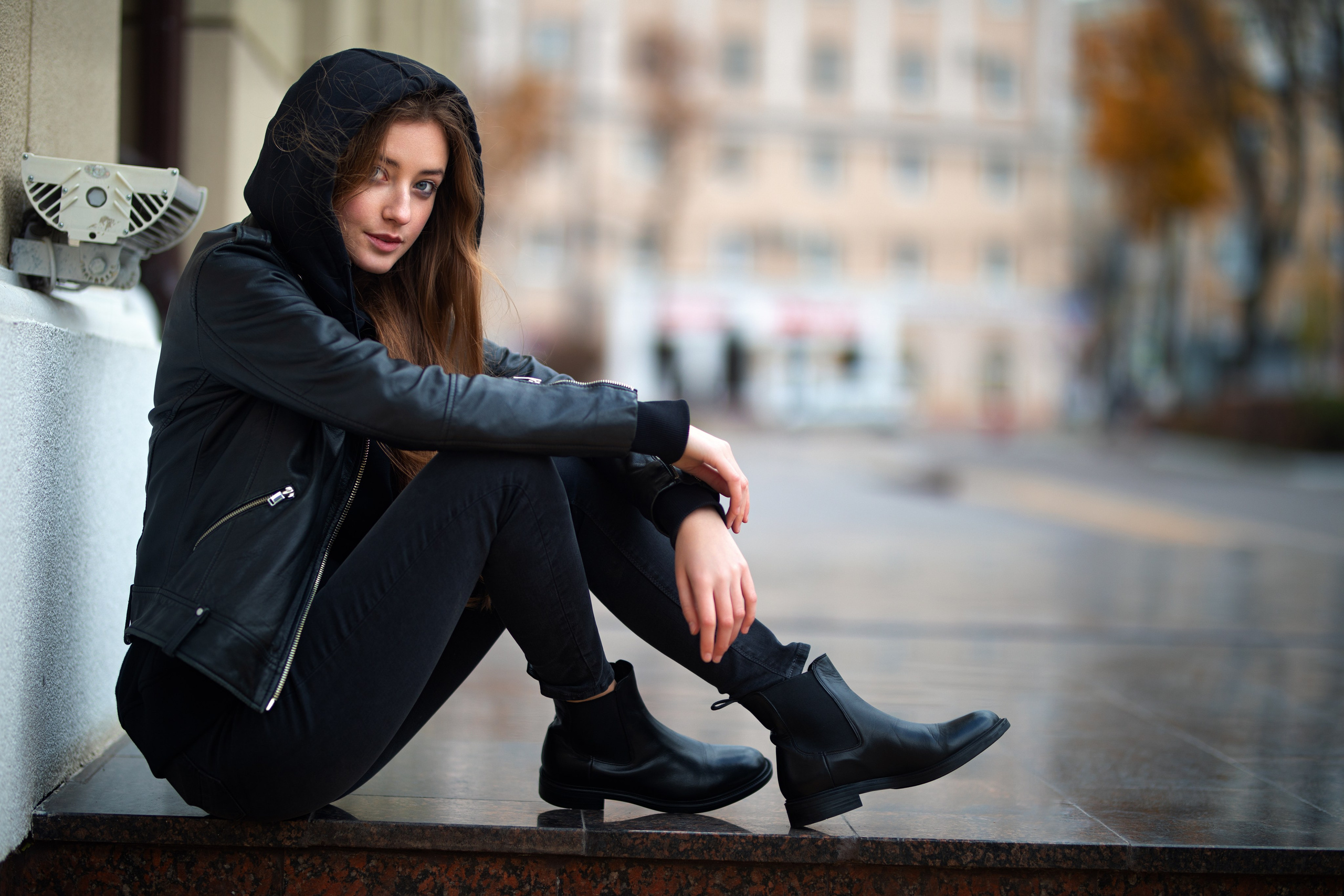 Осенняя фотосъемка с Юлией на улицах города в формате для «себя»