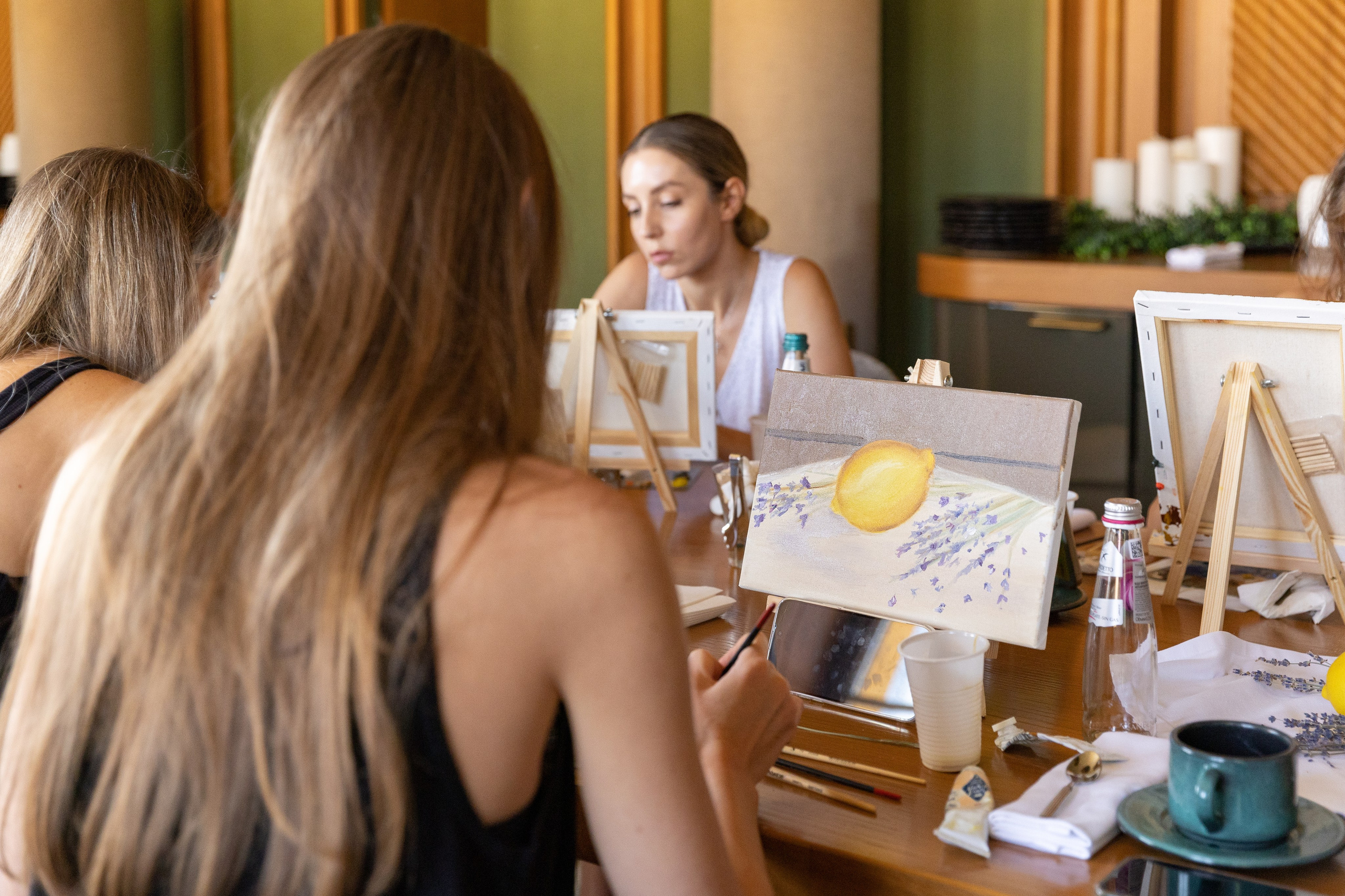 МАСТЕР-КЛАСС ПО ЖИВОПИСИ МАСЛОМ. Фотограф в Сочи Екатерина Потапова