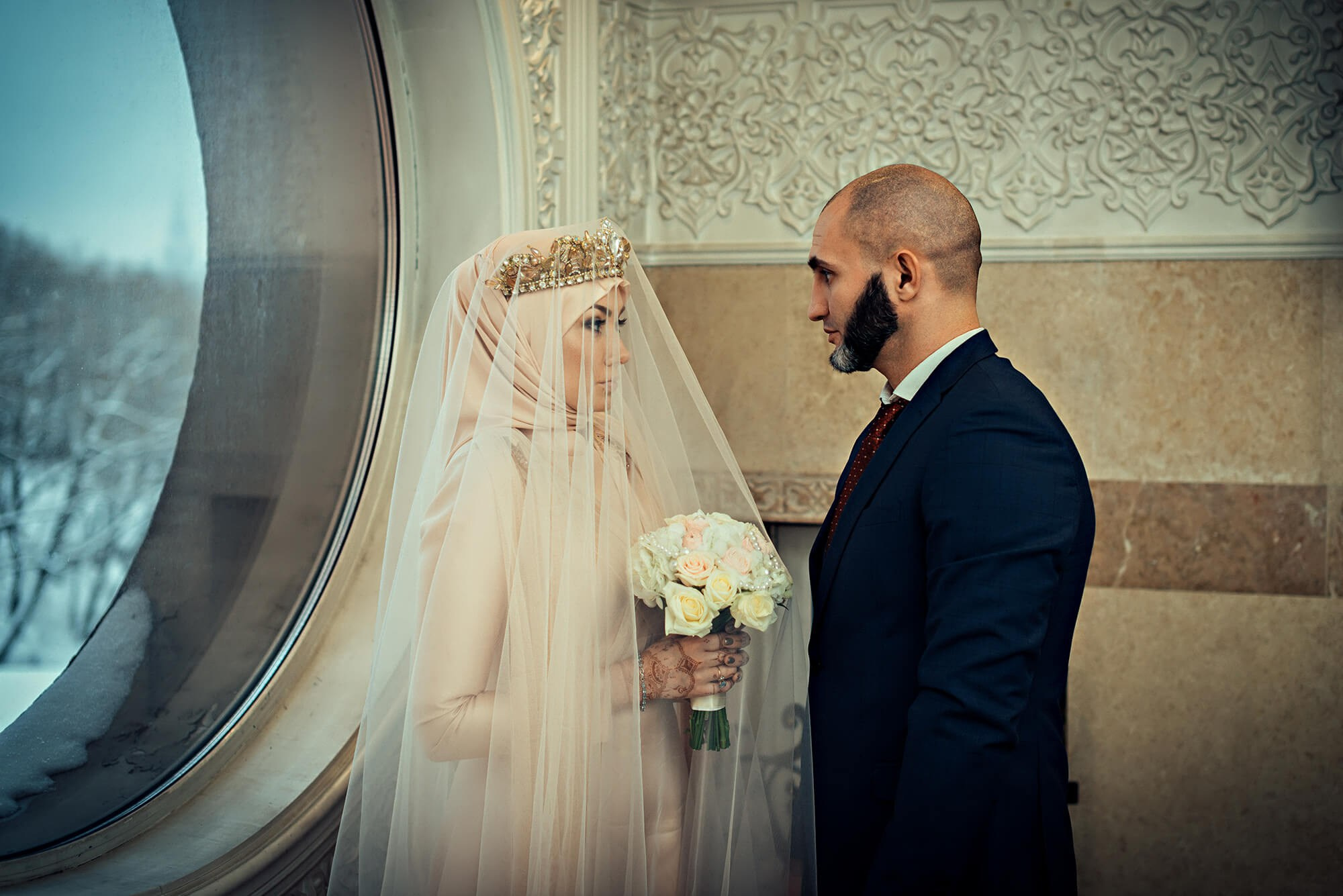 Никах Азада и Малики. Стилист, видеограф, фотограф на никах и свадьбу в Москве, Лейла Влад nikahmsk