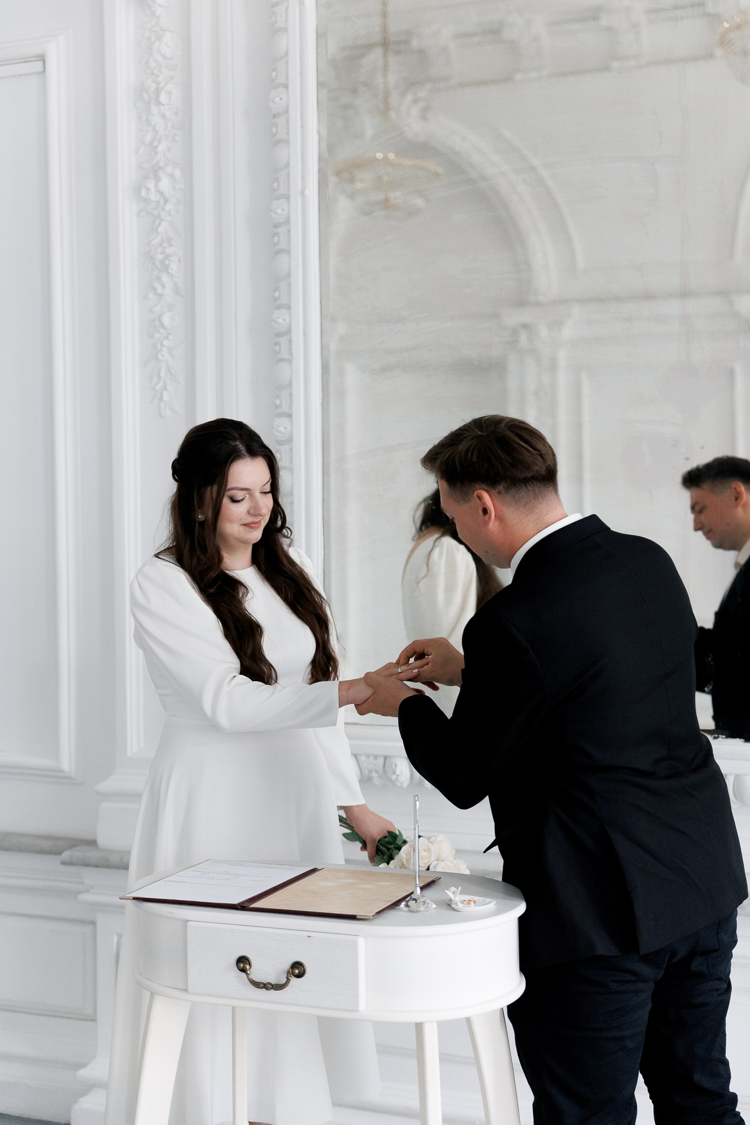 Анонс регистрации Максима и Анастасии. Свадебный фотограф Домодедово Москва Катерина Алехина