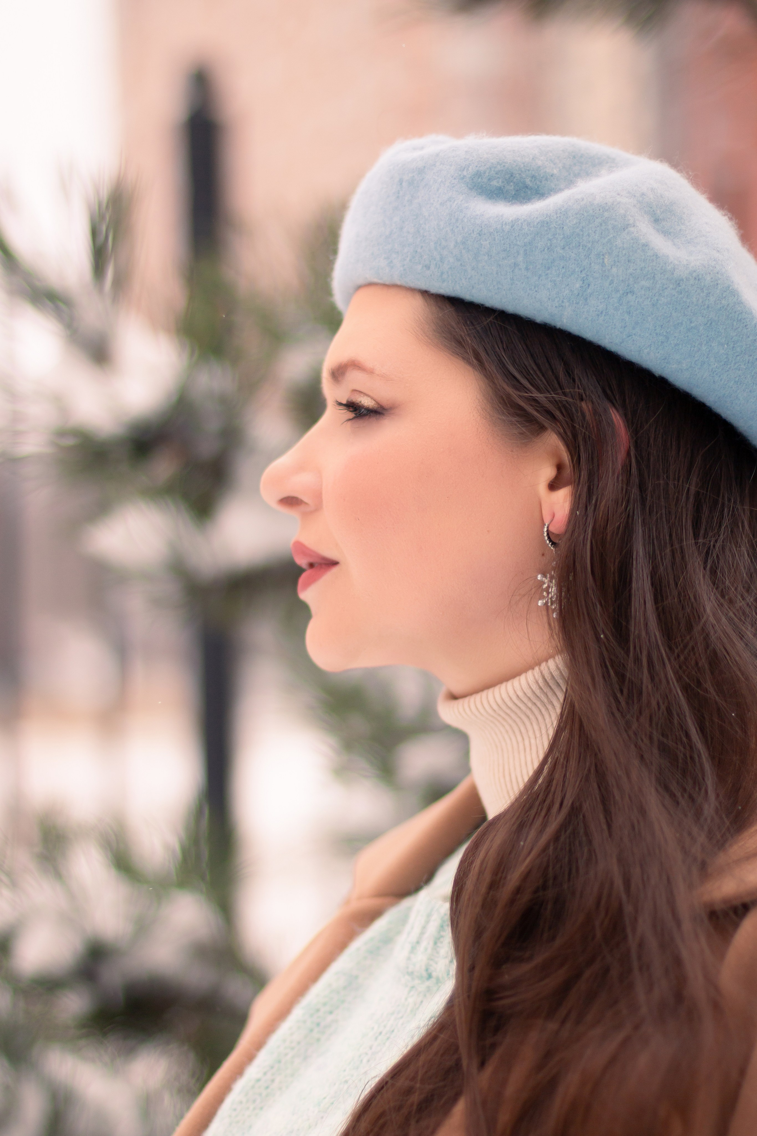 Настя. Снег, мороз и мандаринки. Анна Беликова — Семейный и портретный фотограф Ростов-на-Дону