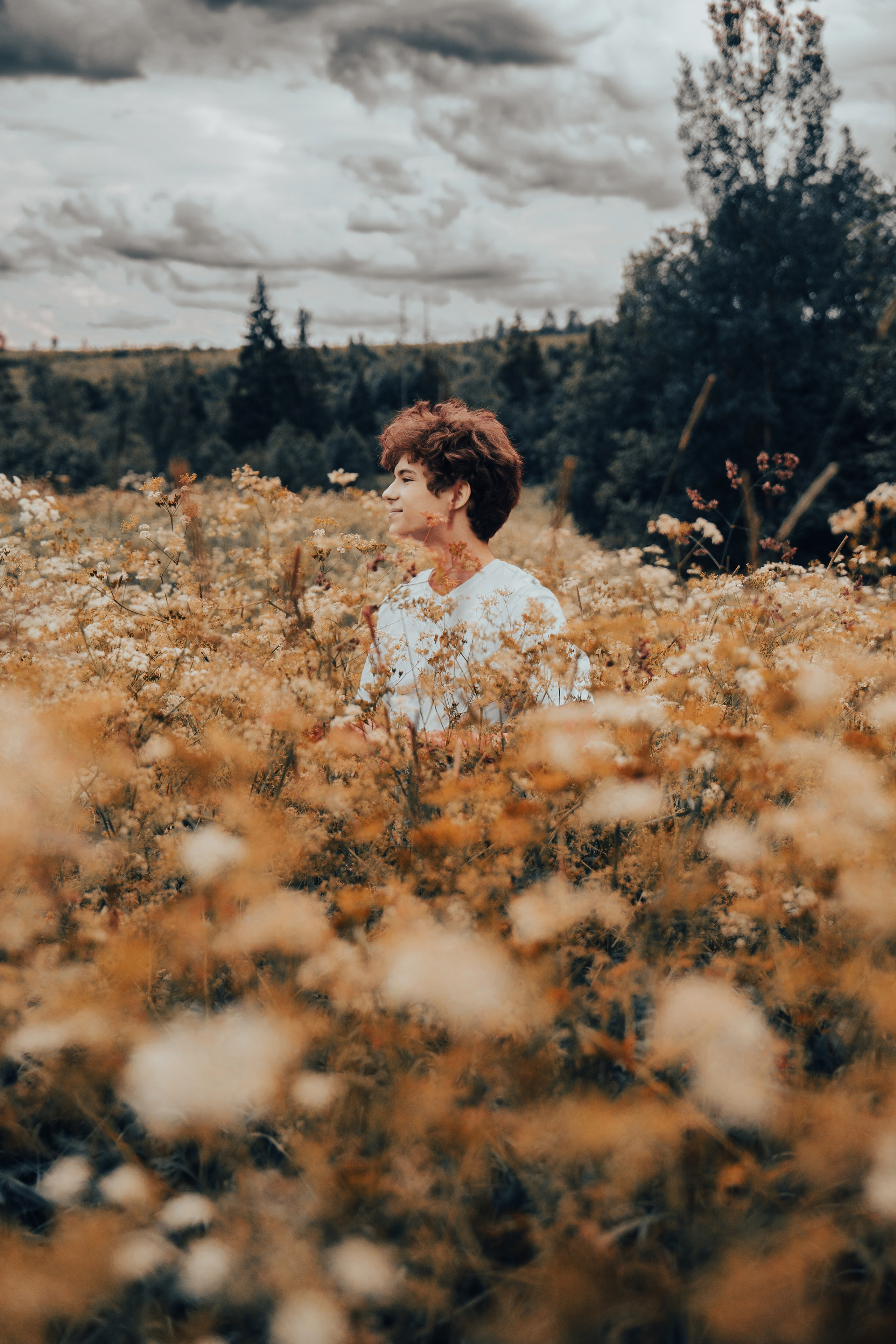 Фотосессия в поле. ТриМедиа Продакшн