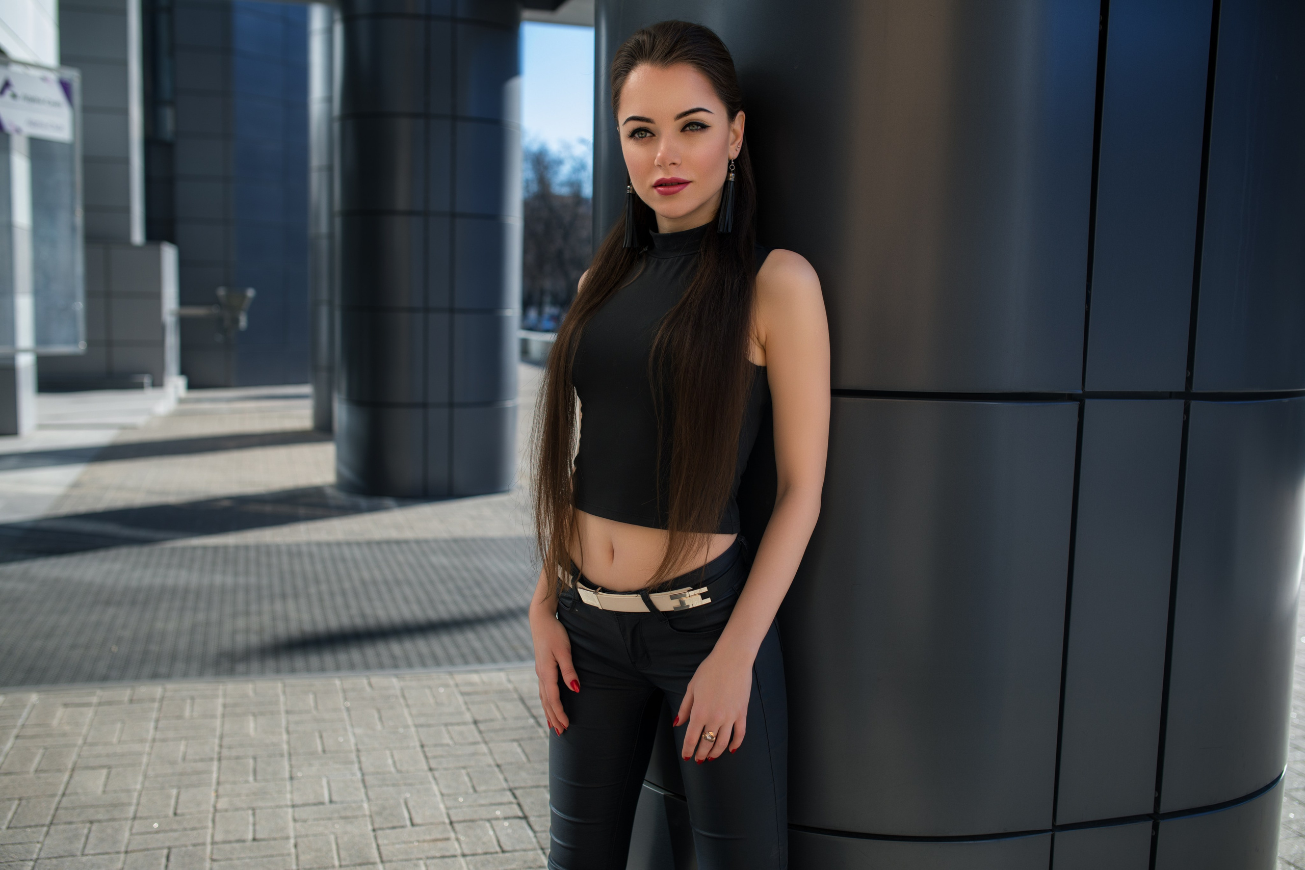 Весенняя съемка с Екатериной в парке и на улицах города для «себя»