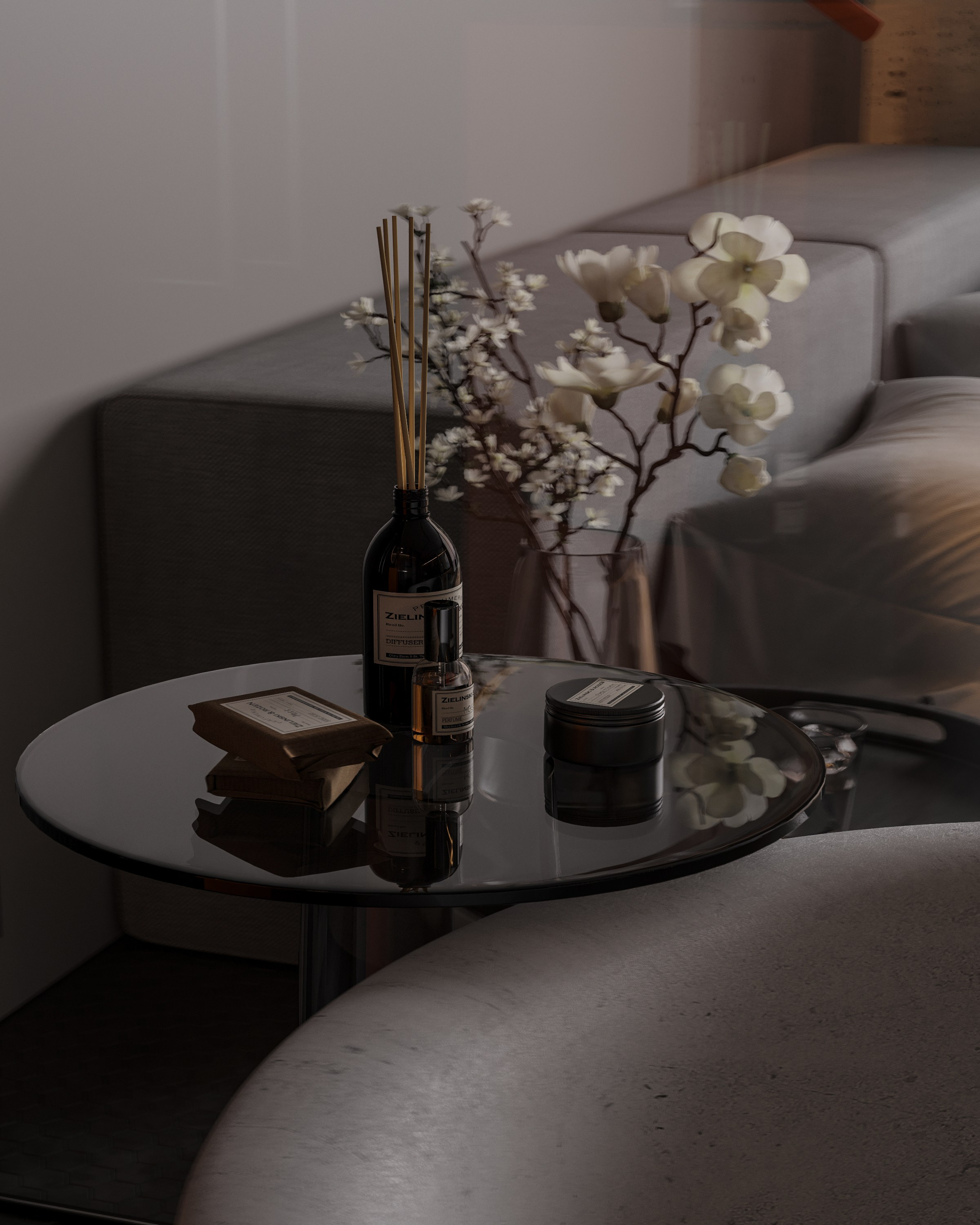 MK | Master bedroom. 3D визуализация интерьеров — Ирина