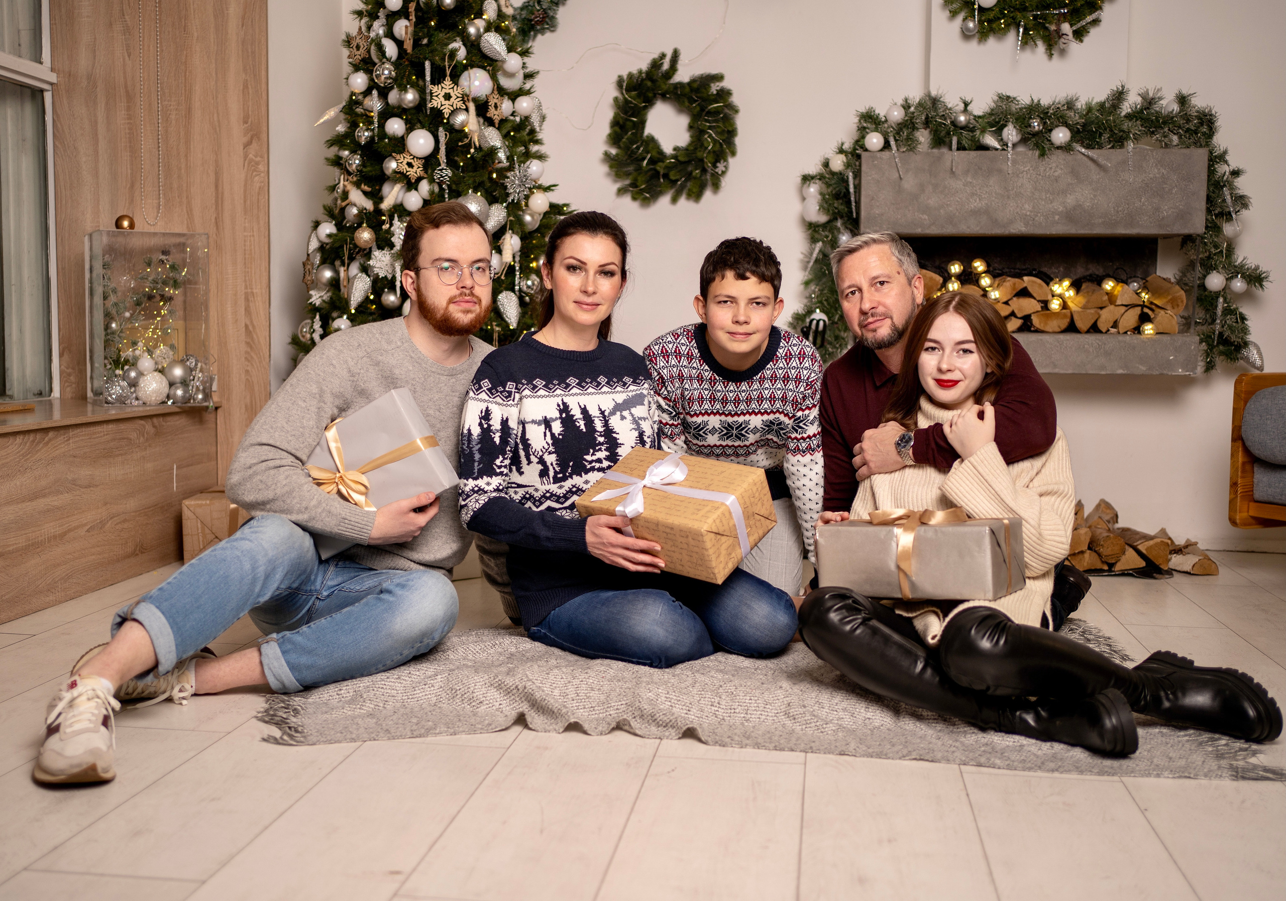 Новый год. Портретный фотограф Москва Химки Субботина Екатерина