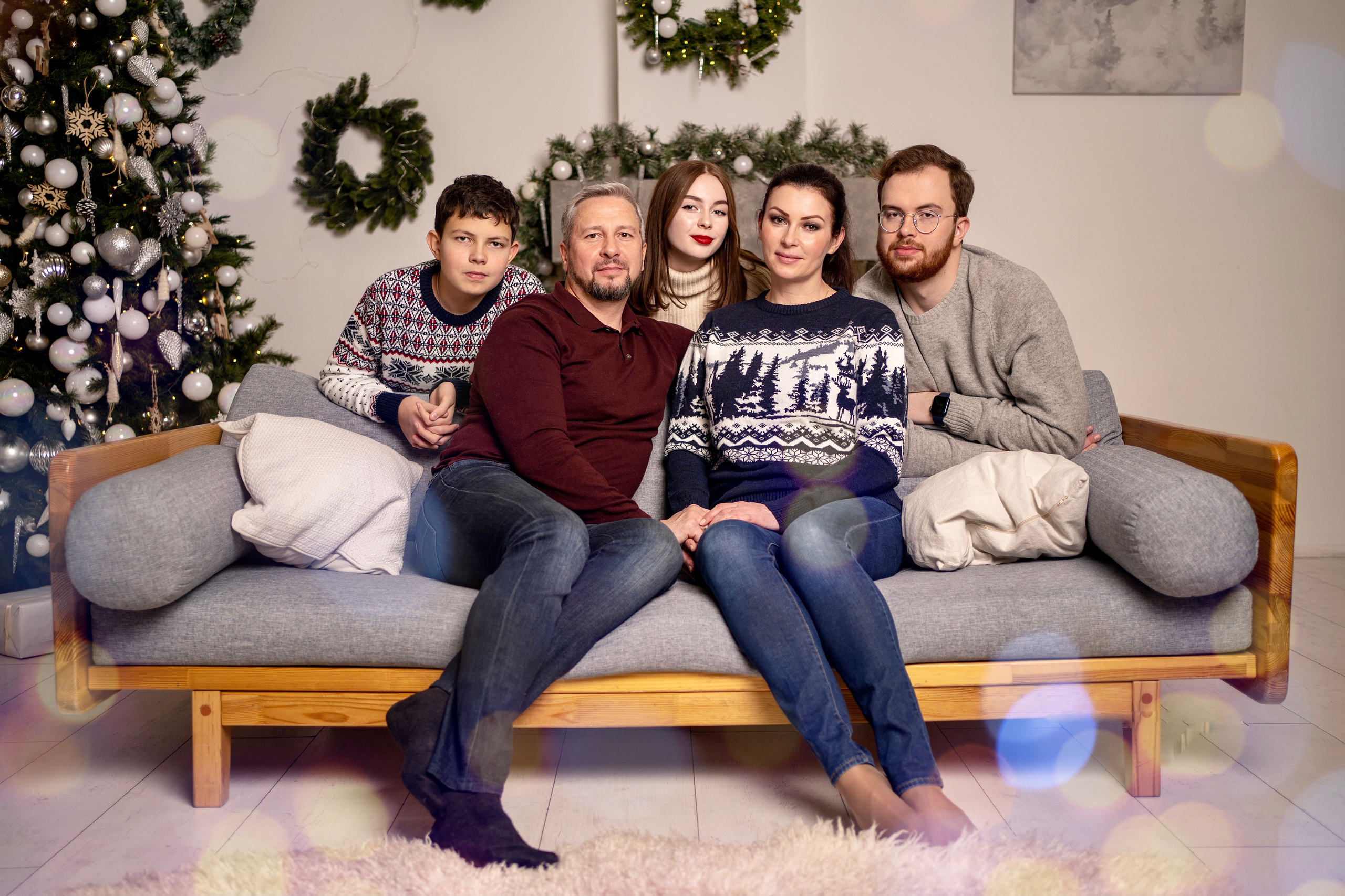 Новый год. Портретный фотограф Москва Химки Субботина Екатерина