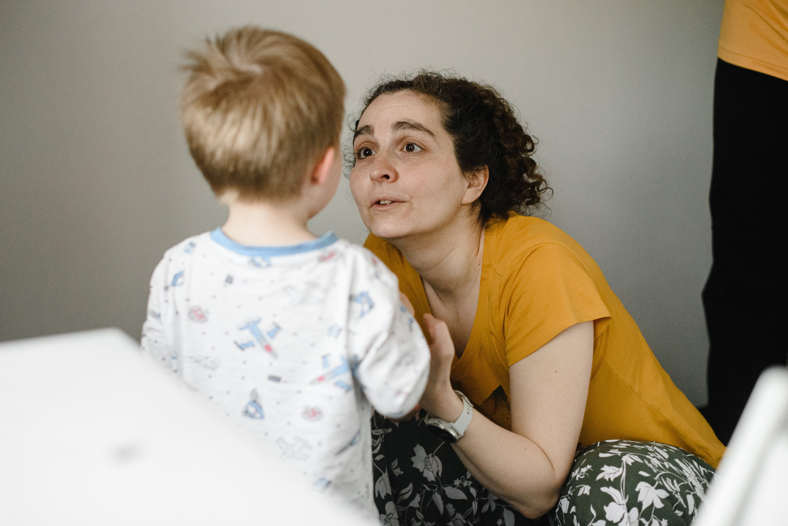 Игорь, Мила и Михаил Игоревич, домашняя история. Фотограф Денис Неместо, портрет, репортаж