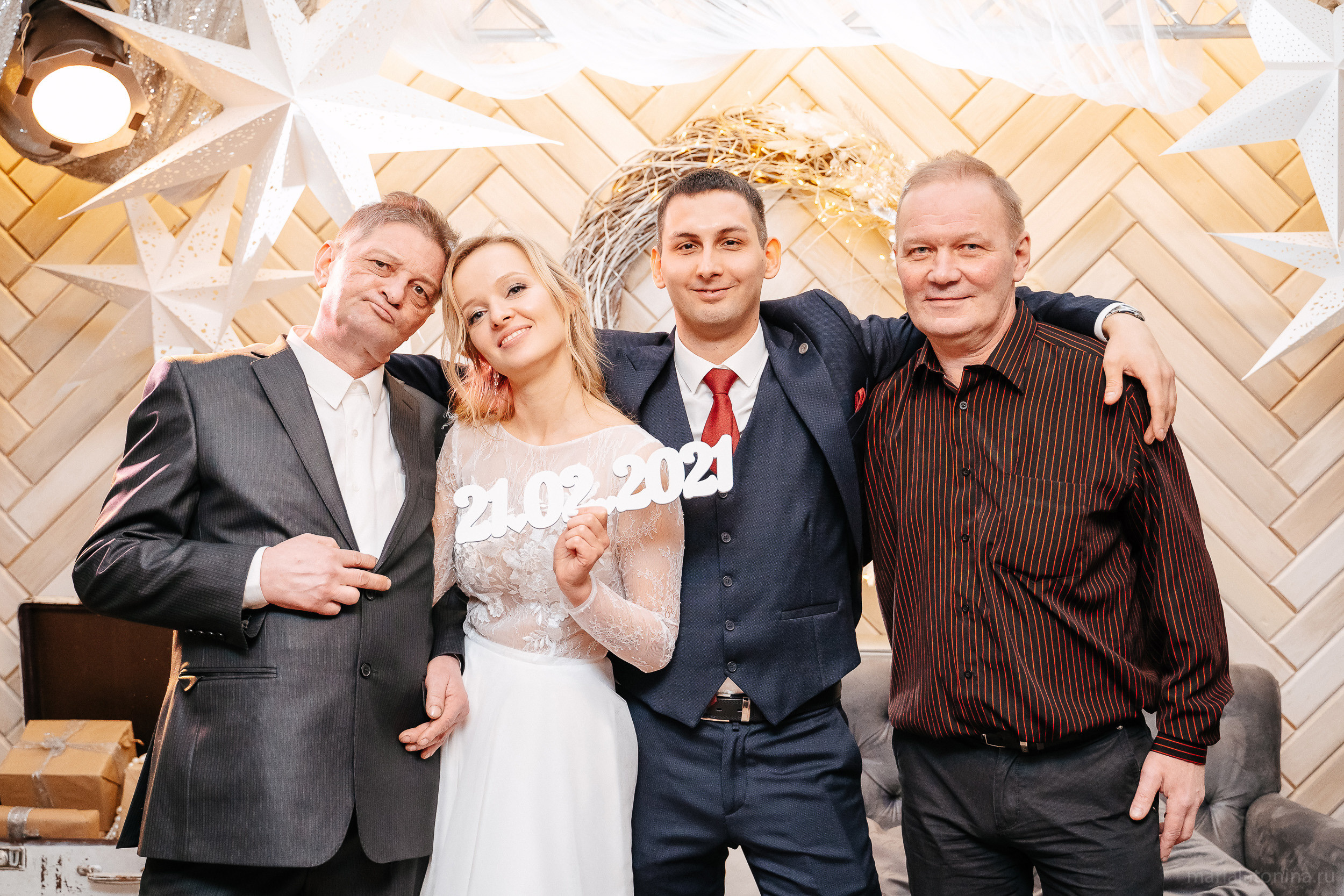 Свадьба зимой в Петербурге