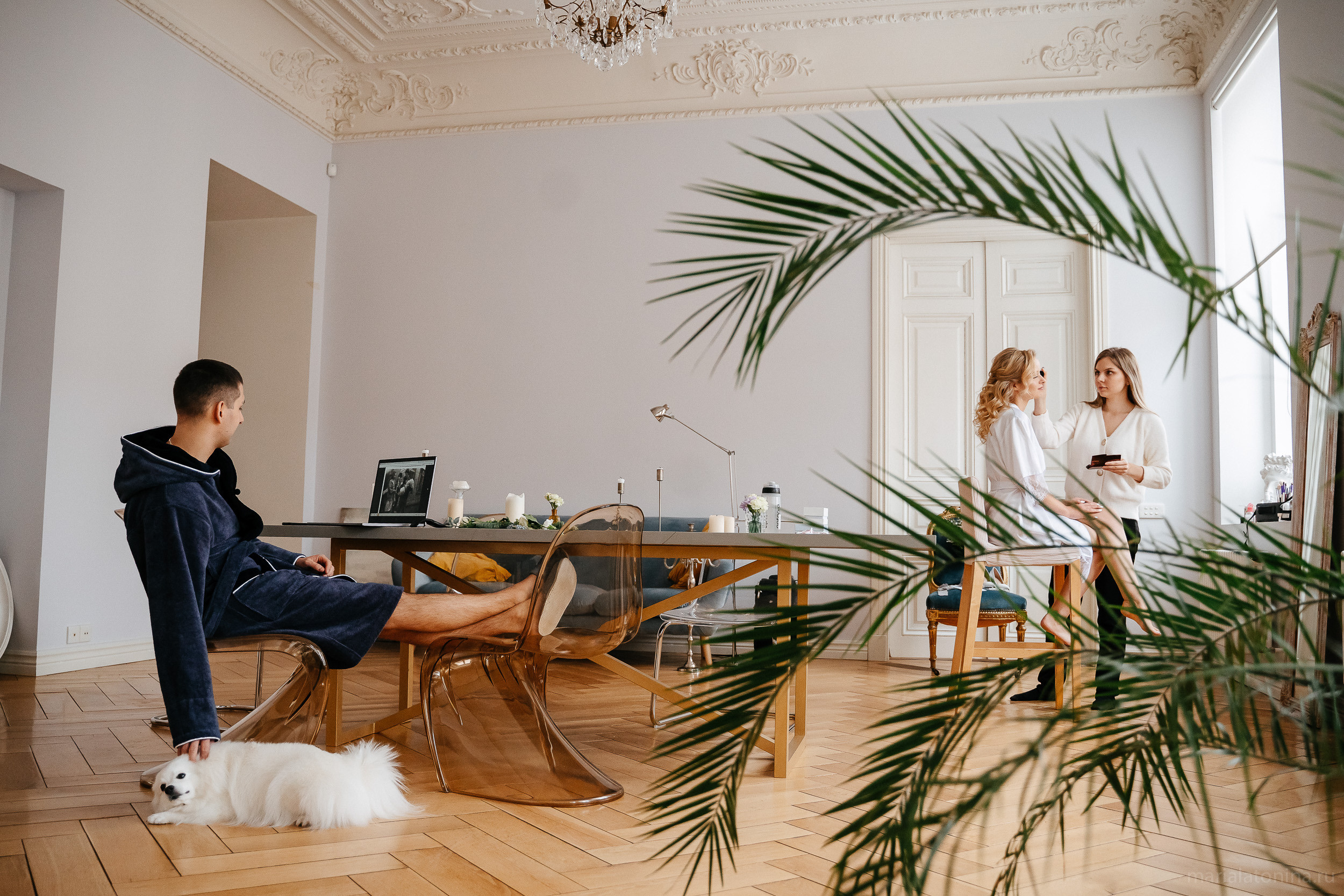 Свадьба зимой в Петербурге