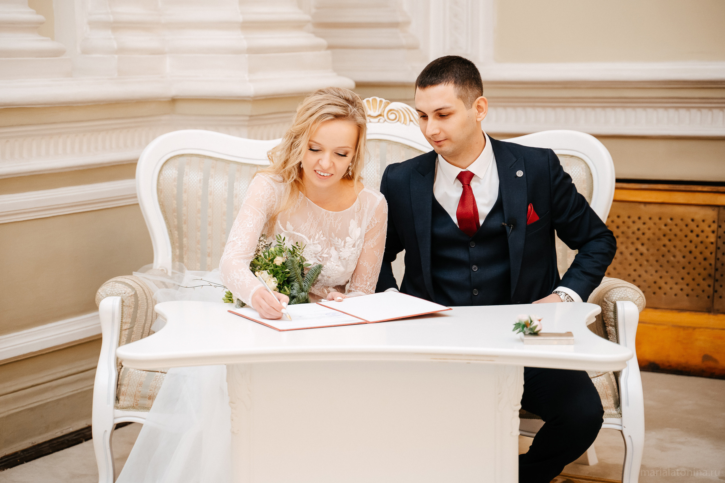 Свадьба зимой в Петербурге