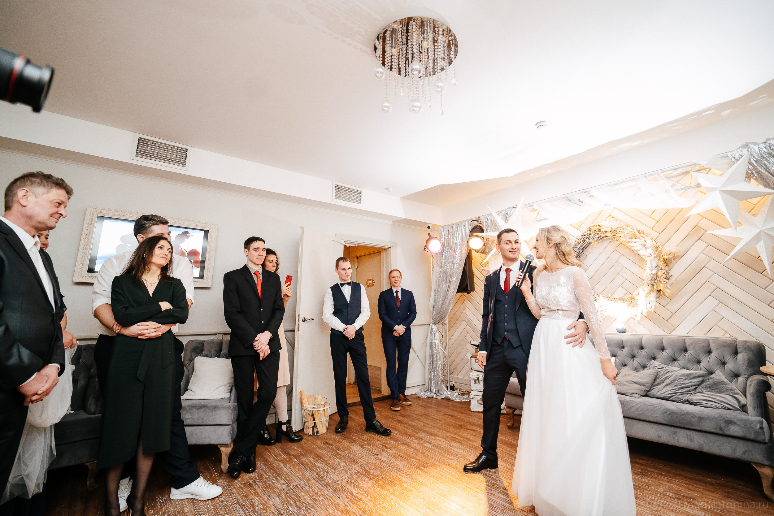 Свадьба зимой в Петербурге