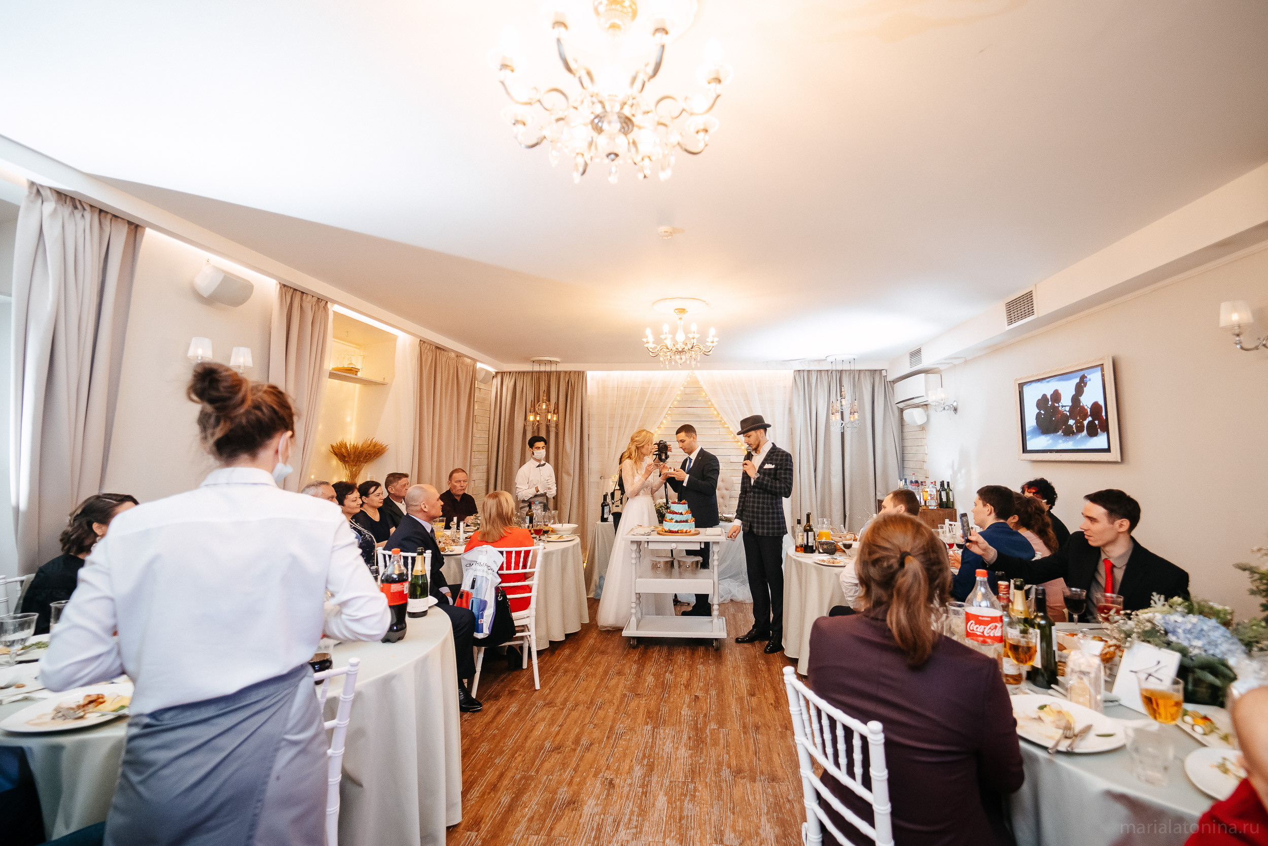 Свадьба зимой в Петербурге