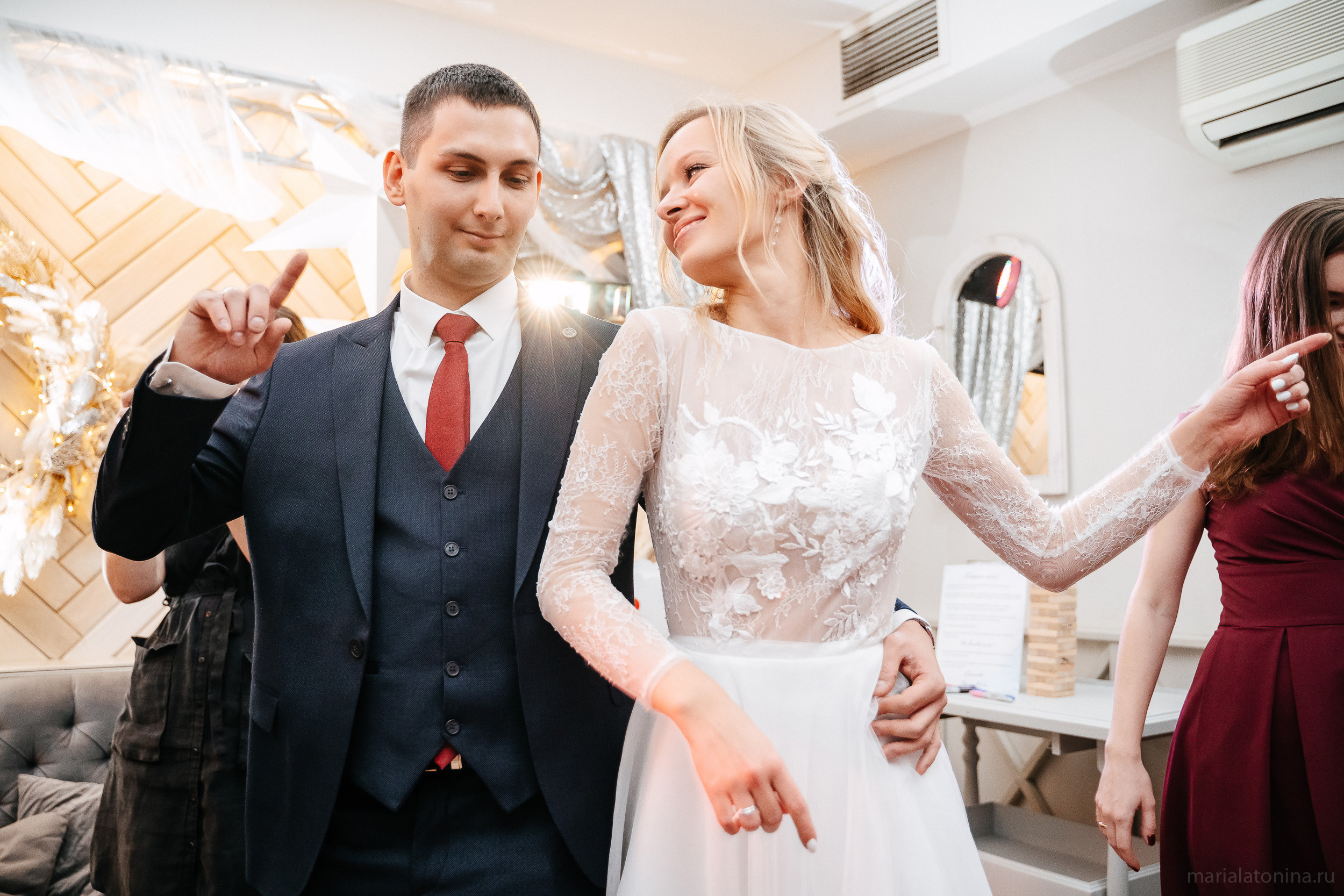 Свадьба зимой в Петербурге